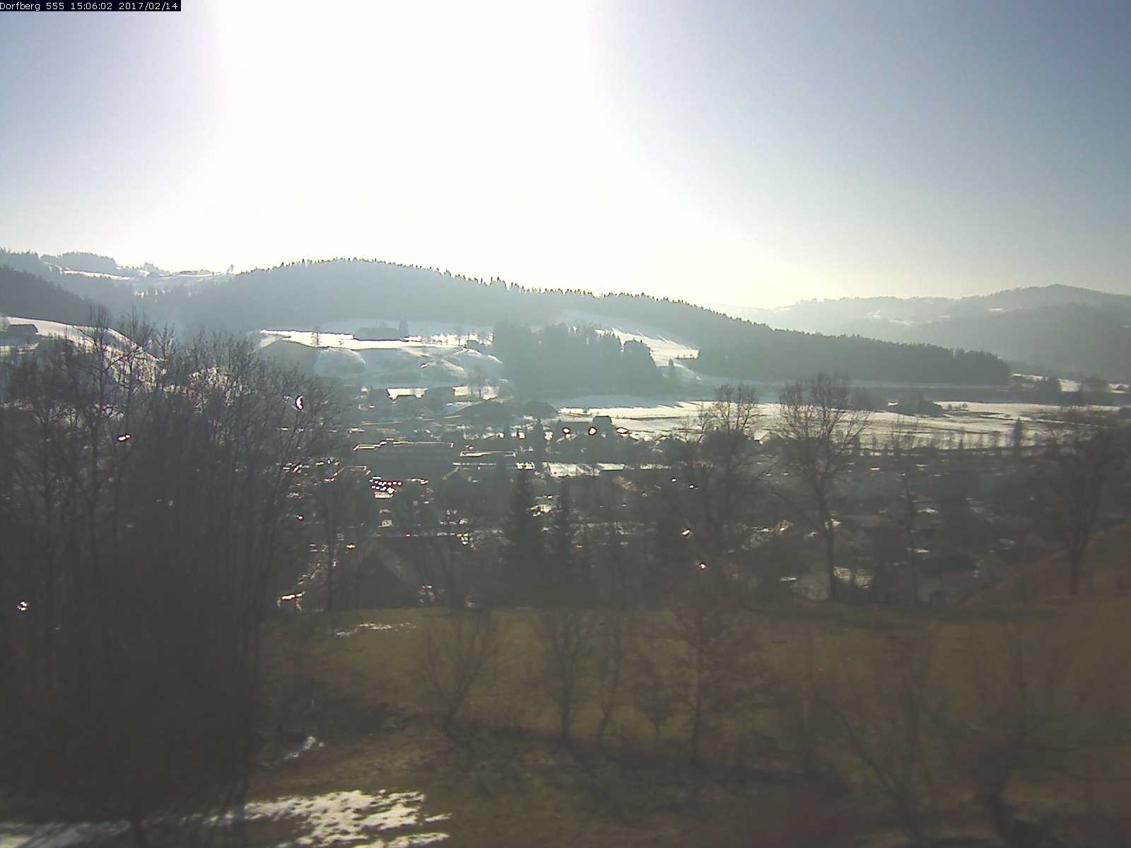Webcam-Bild: Aussicht vom Dorfberg in Langnau 20170214-150601