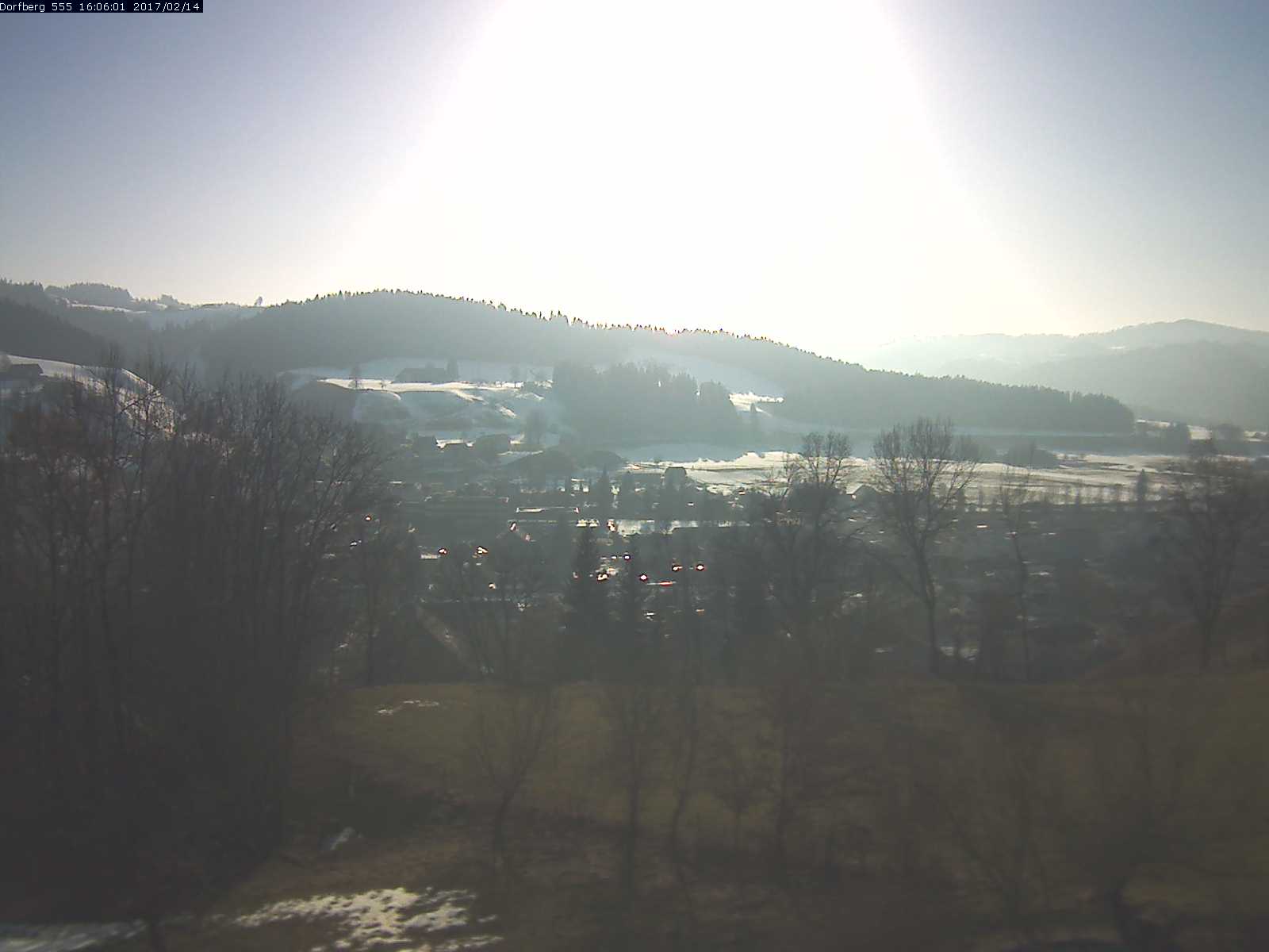 Webcam-Bild: Aussicht vom Dorfberg in Langnau 20170214-160601