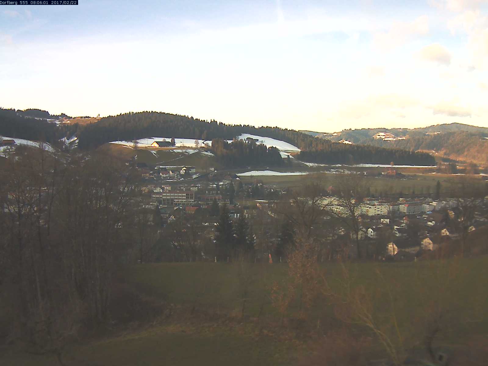 Webcam-Bild: Aussicht vom Dorfberg in Langnau 20170222-080601