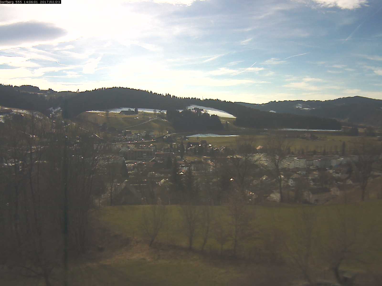 Webcam-Bild: Aussicht vom Dorfberg in Langnau 20170223-140601