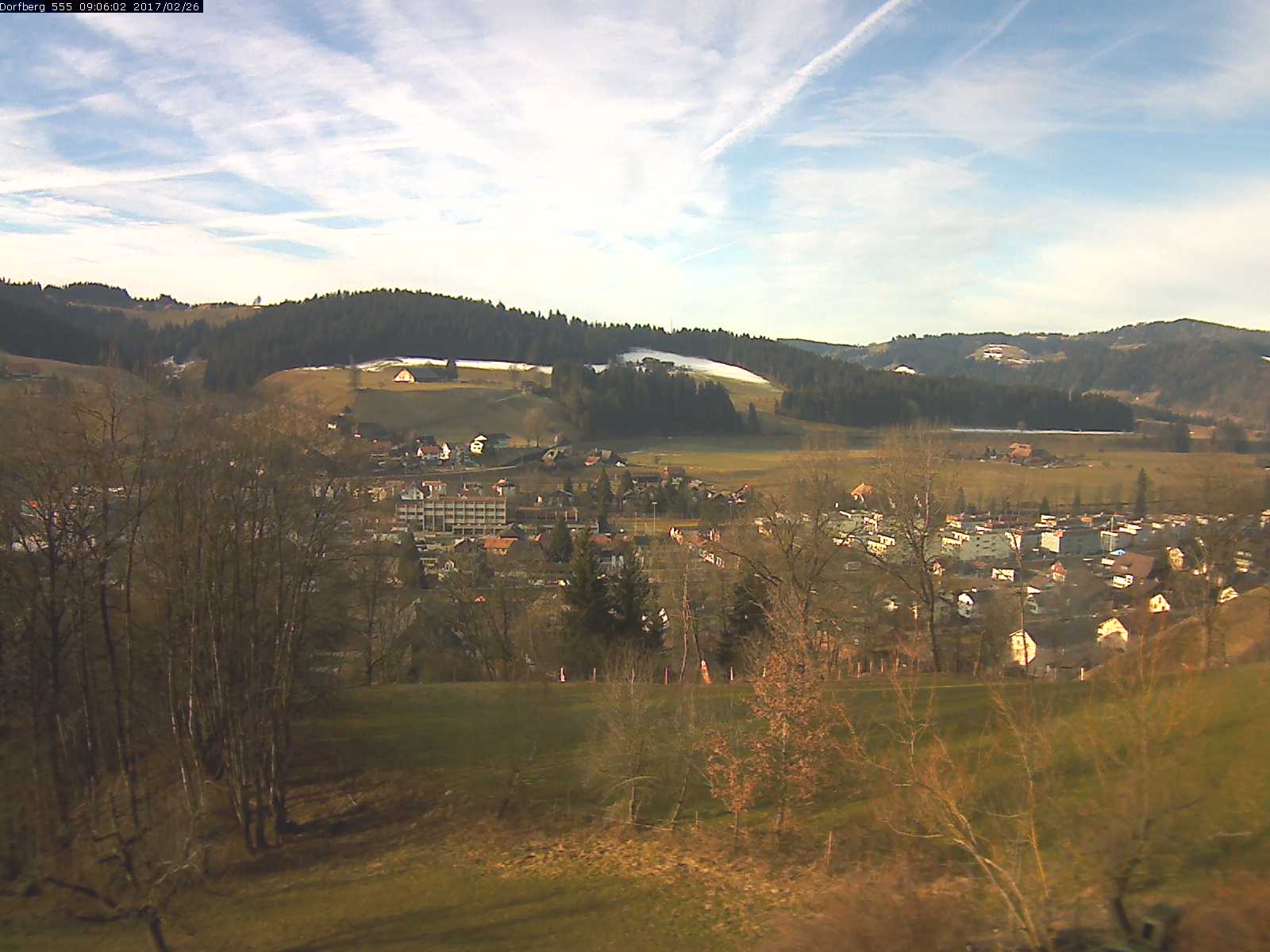 Webcam-Bild: Aussicht vom Dorfberg in Langnau 20170226-090601