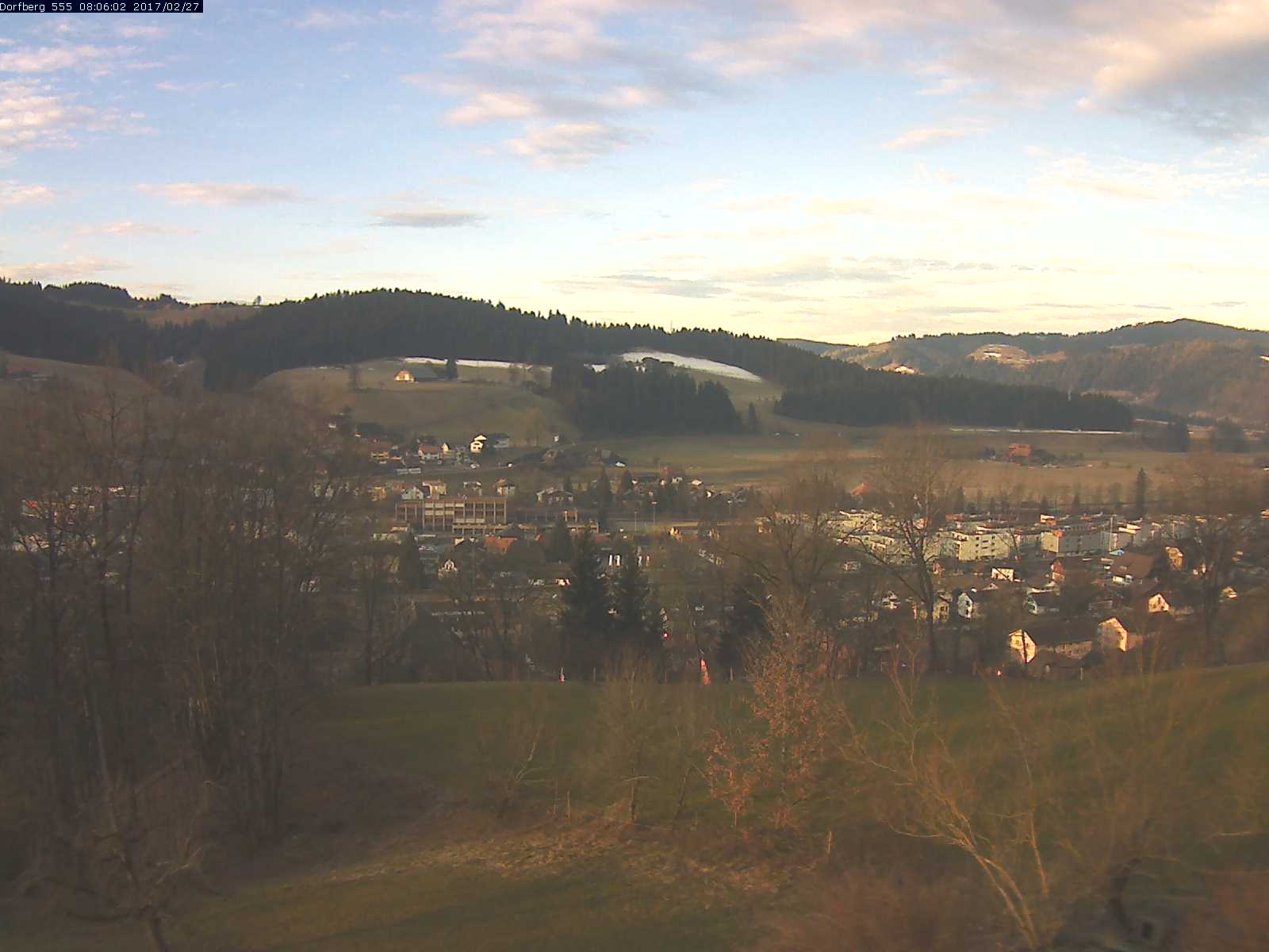 Webcam-Bild: Aussicht vom Dorfberg in Langnau 20170227-080601