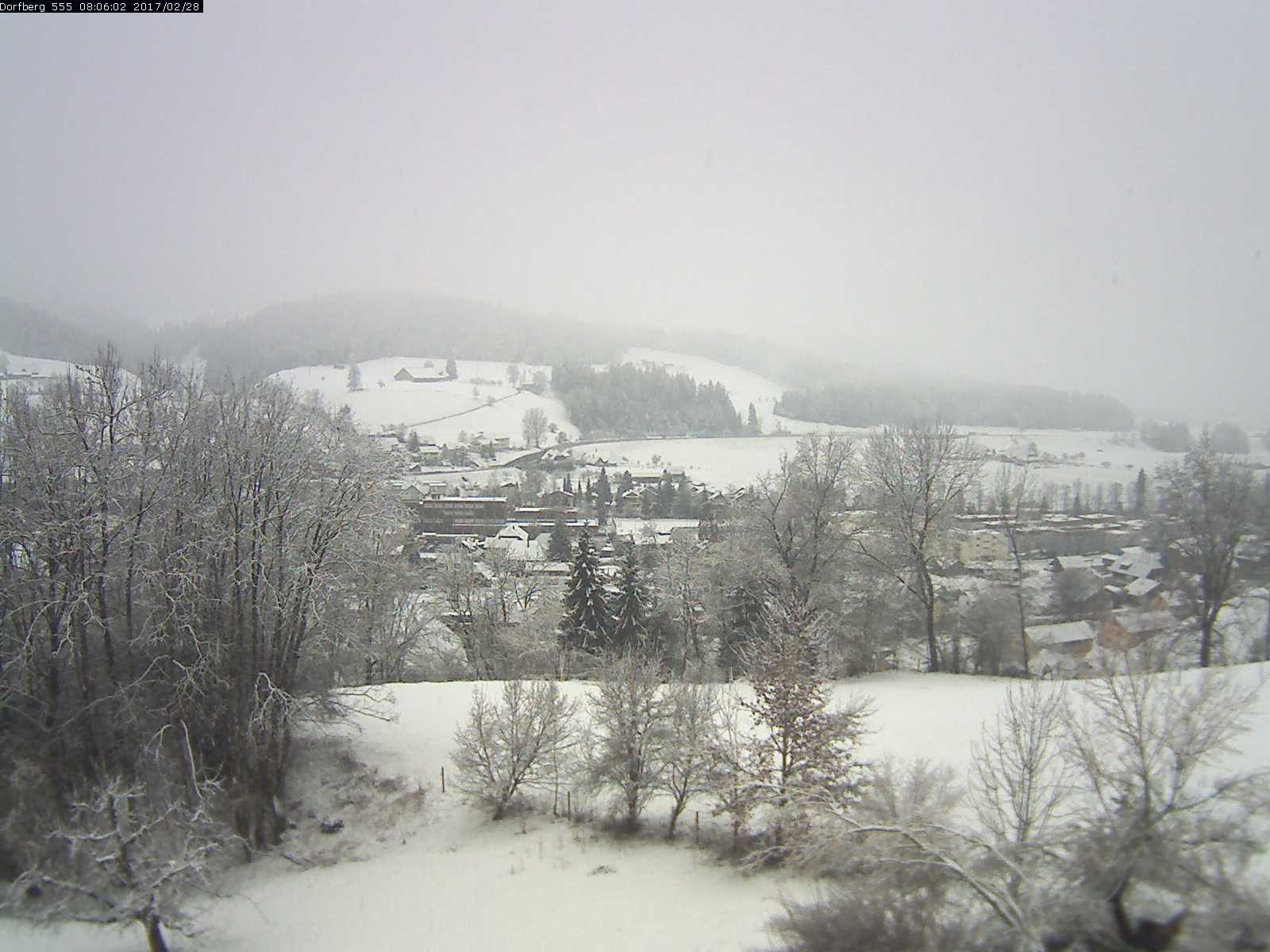 Webcam-Bild: Aussicht vom Dorfberg in Langnau 20170228-080601