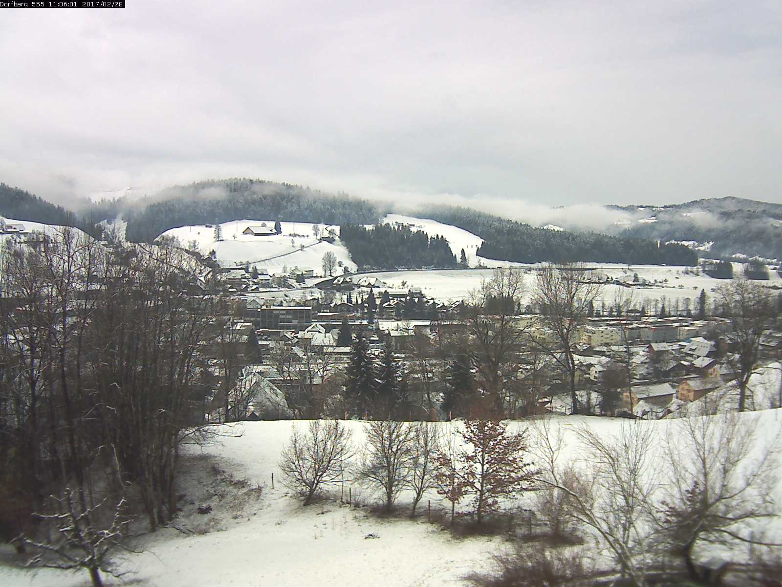 Webcam-Bild: Aussicht vom Dorfberg in Langnau 20170228-110601