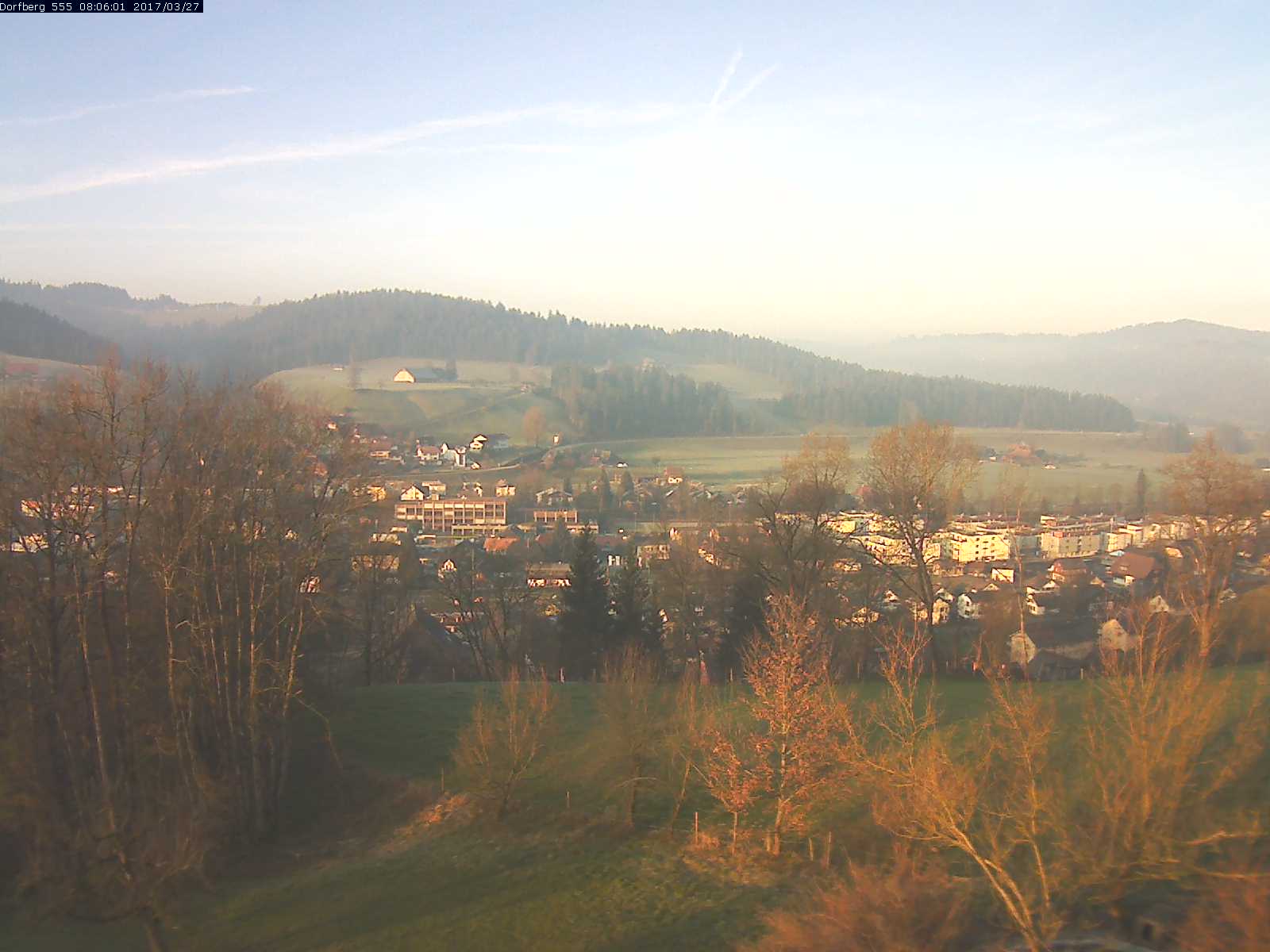 Webcam-Bild: Aussicht vom Dorfberg in Langnau 20170327-080601