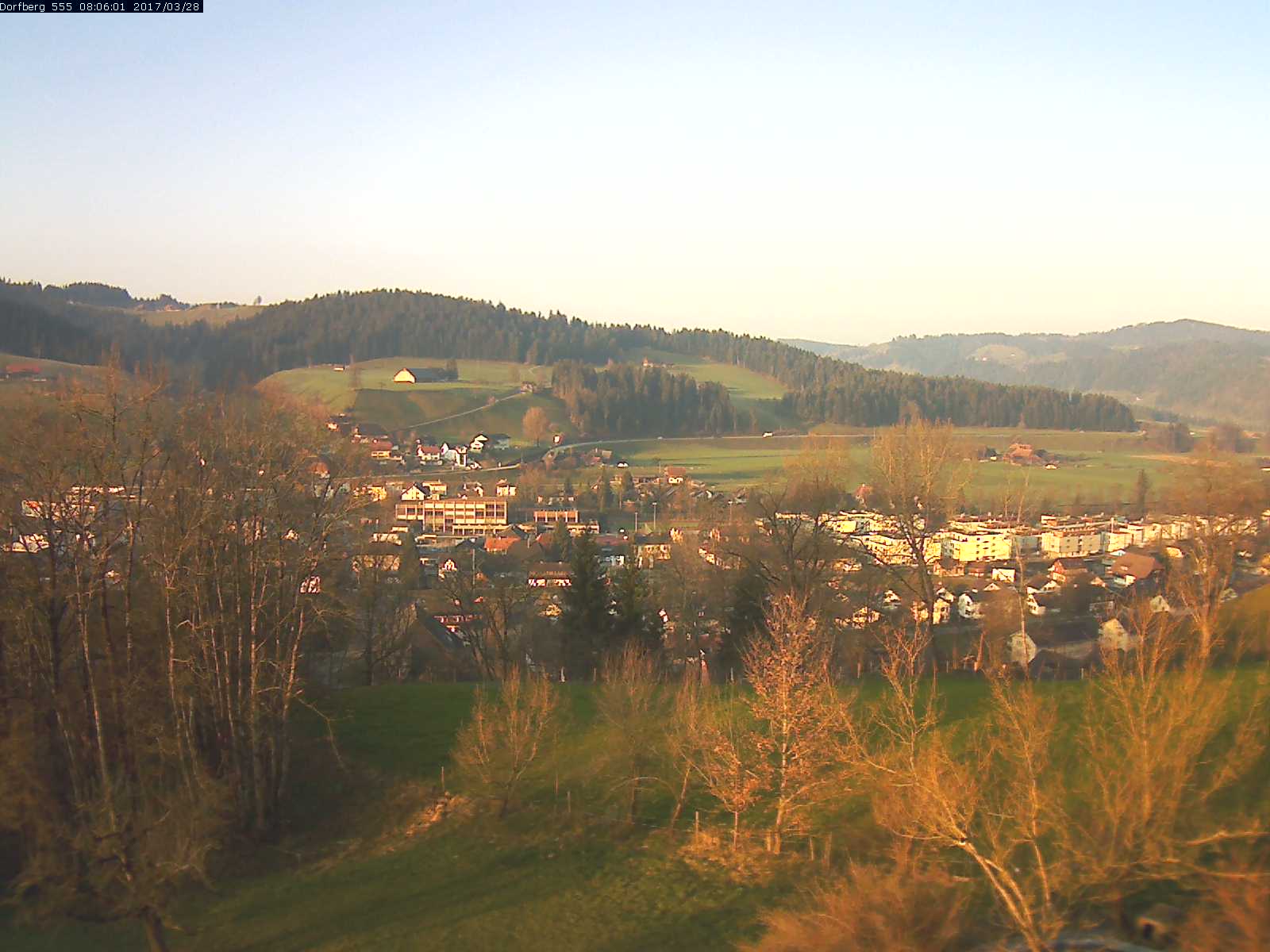 Webcam-Bild: Aussicht vom Dorfberg in Langnau 20170328-080601
