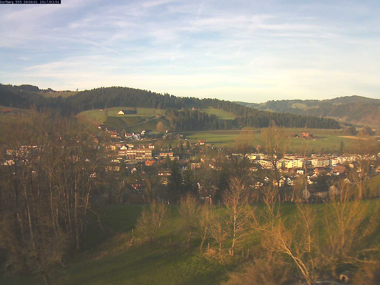 Webcam-Bild: Aussicht vom Dorfberg in Langnau 20170331-080601