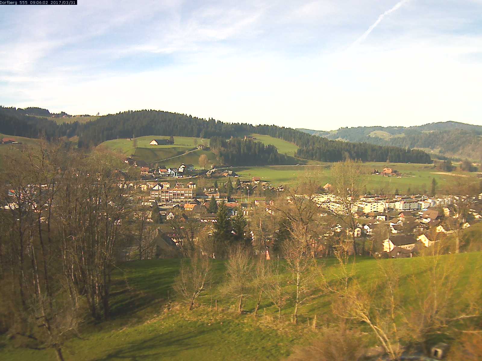 Webcam-Bild: Aussicht vom Dorfberg in Langnau 20170331-090601