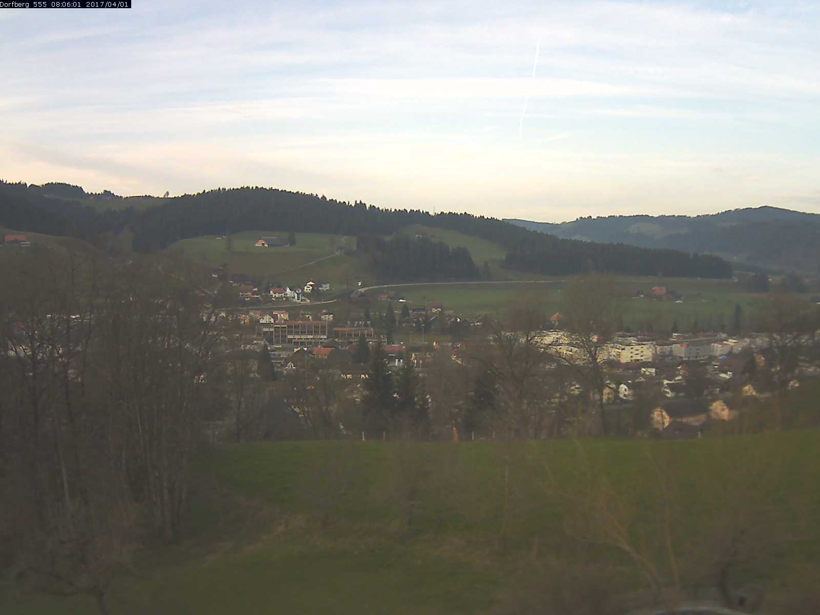 Webcam-Bild: Aussicht vom Dorfberg in Langnau 20170401-080601