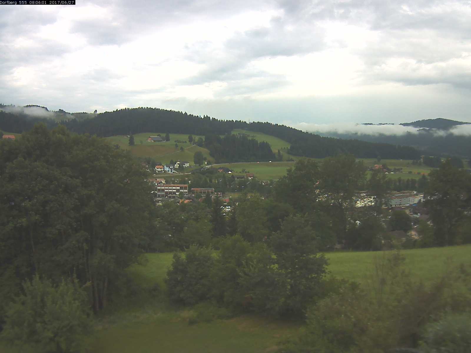 Webcam-Bild: Aussicht vom Dorfberg in Langnau 20170627-080601