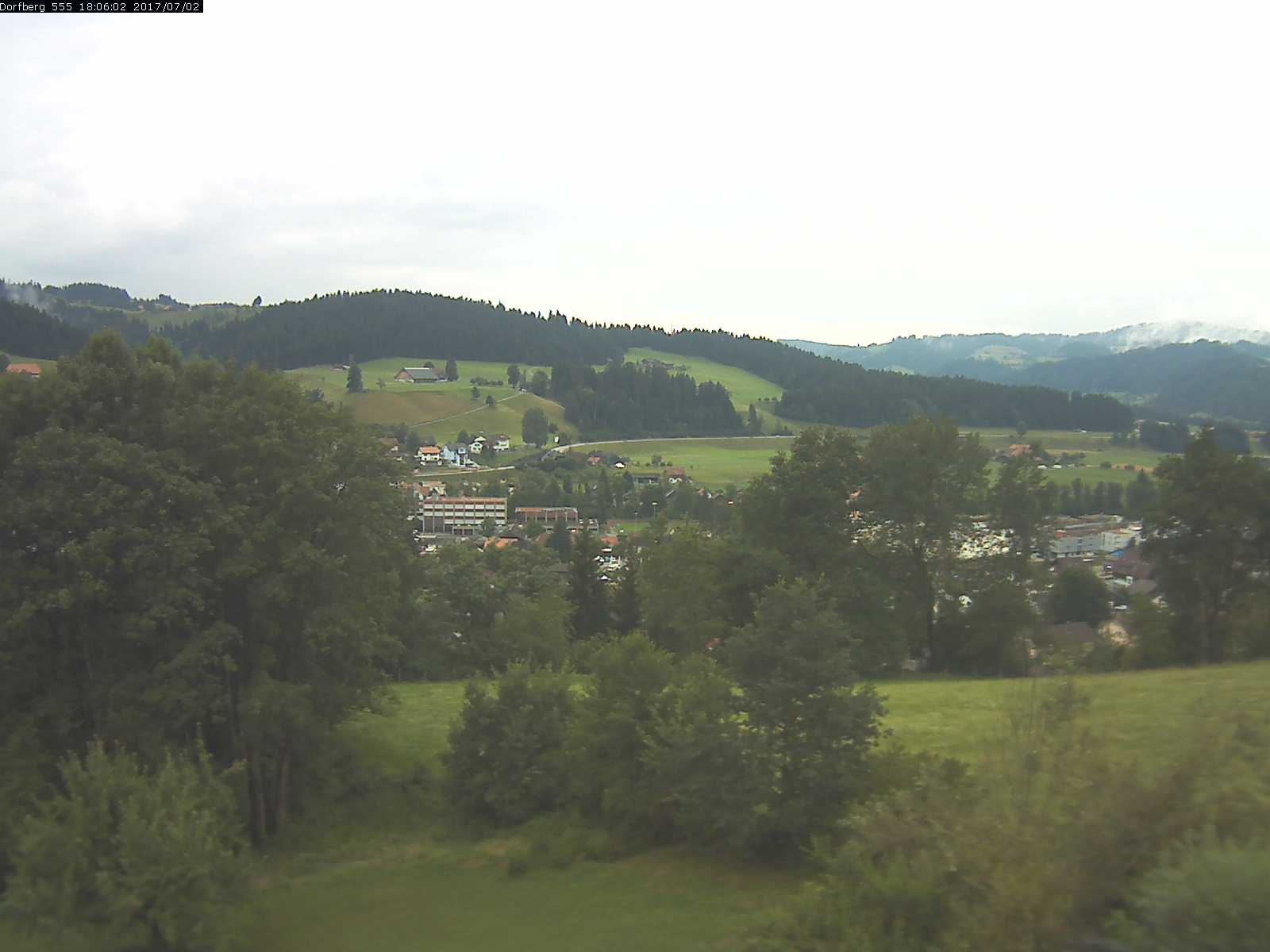 Webcam-Bild: Aussicht vom Dorfberg in Langnau 20170702-180601