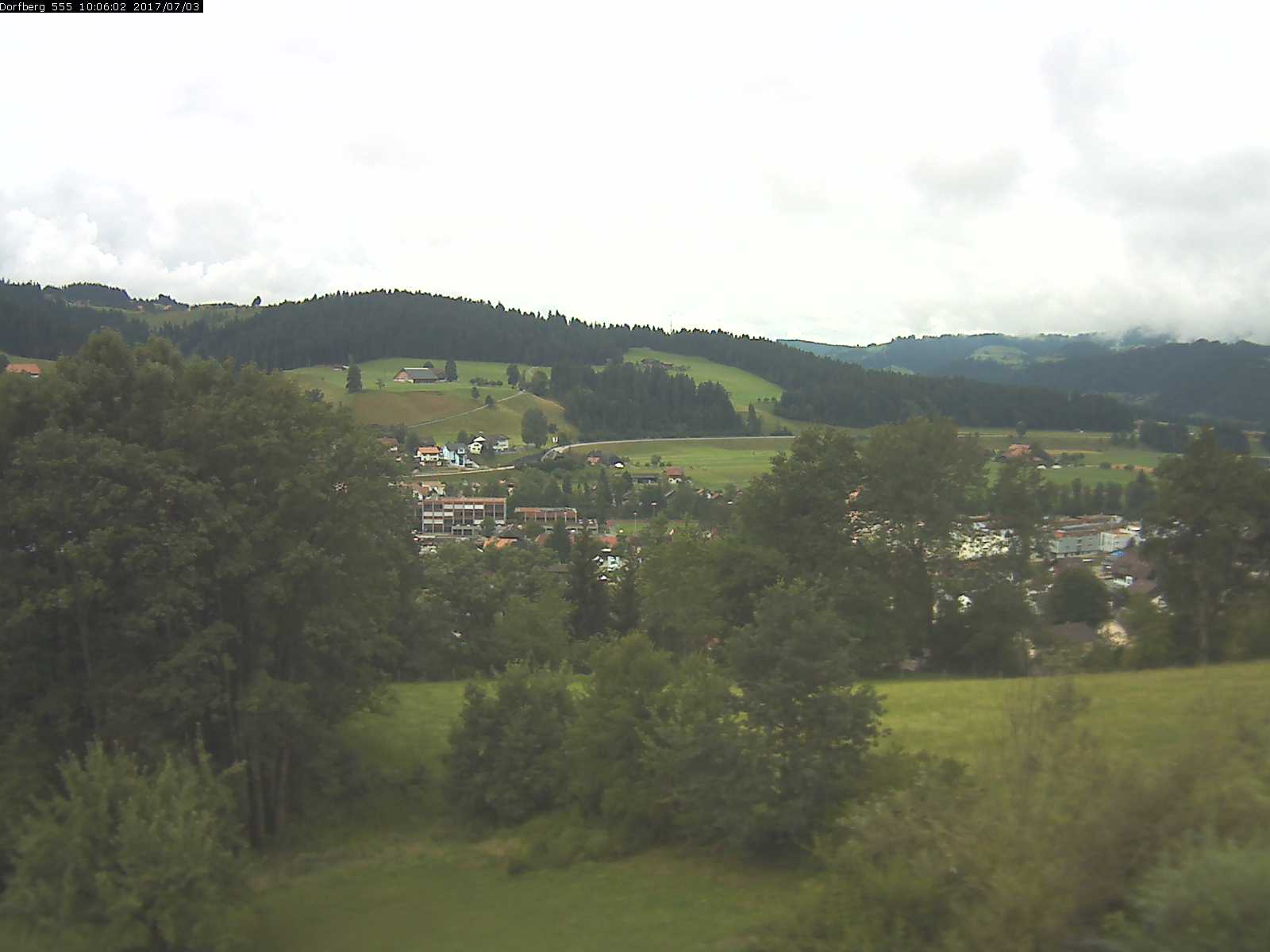Webcam-Bild: Aussicht vom Dorfberg in Langnau 20170703-100601