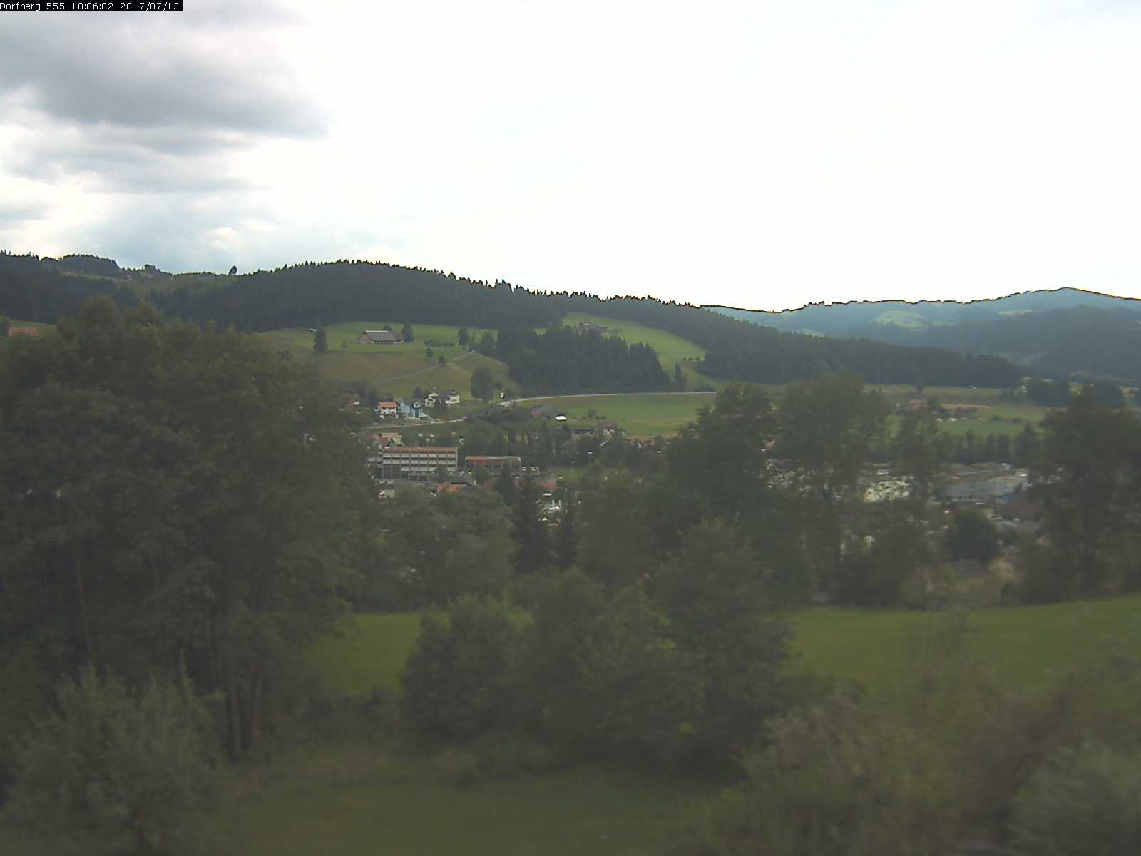 Webcam-Bild: Aussicht vom Dorfberg in Langnau 20170713-180601
