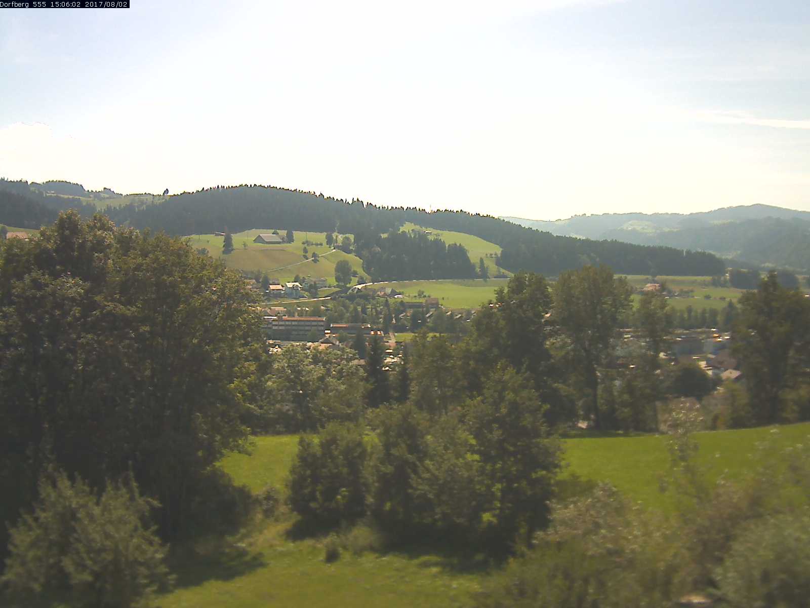 Webcam-Bild: Aussicht vom Dorfberg in Langnau 20170802-150601