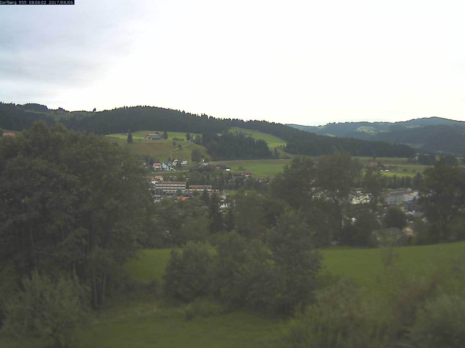 Webcam-Bild: Aussicht vom Dorfberg in Langnau 20170806-080601