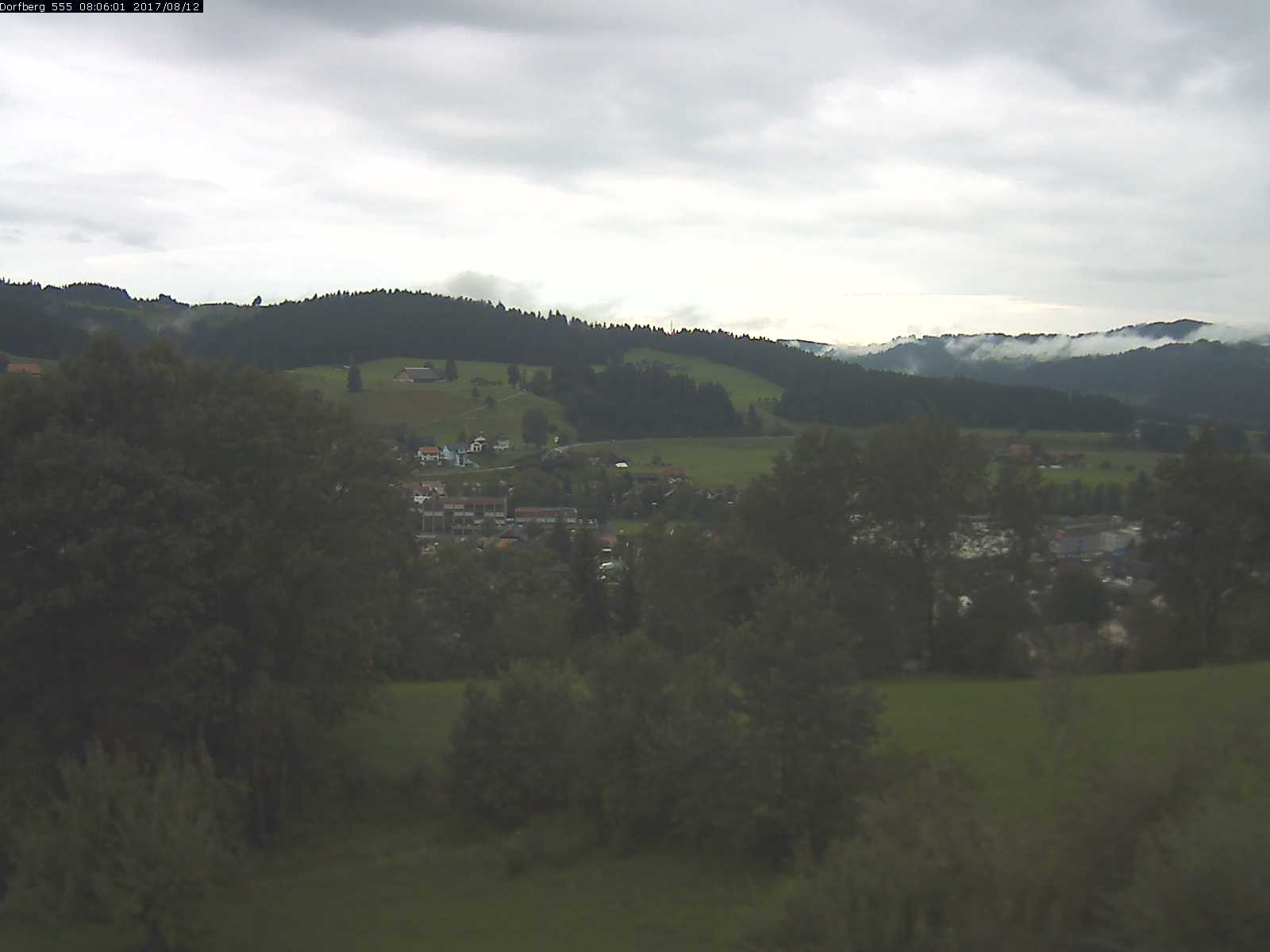 Webcam-Bild: Aussicht vom Dorfberg in Langnau 20170812-080601