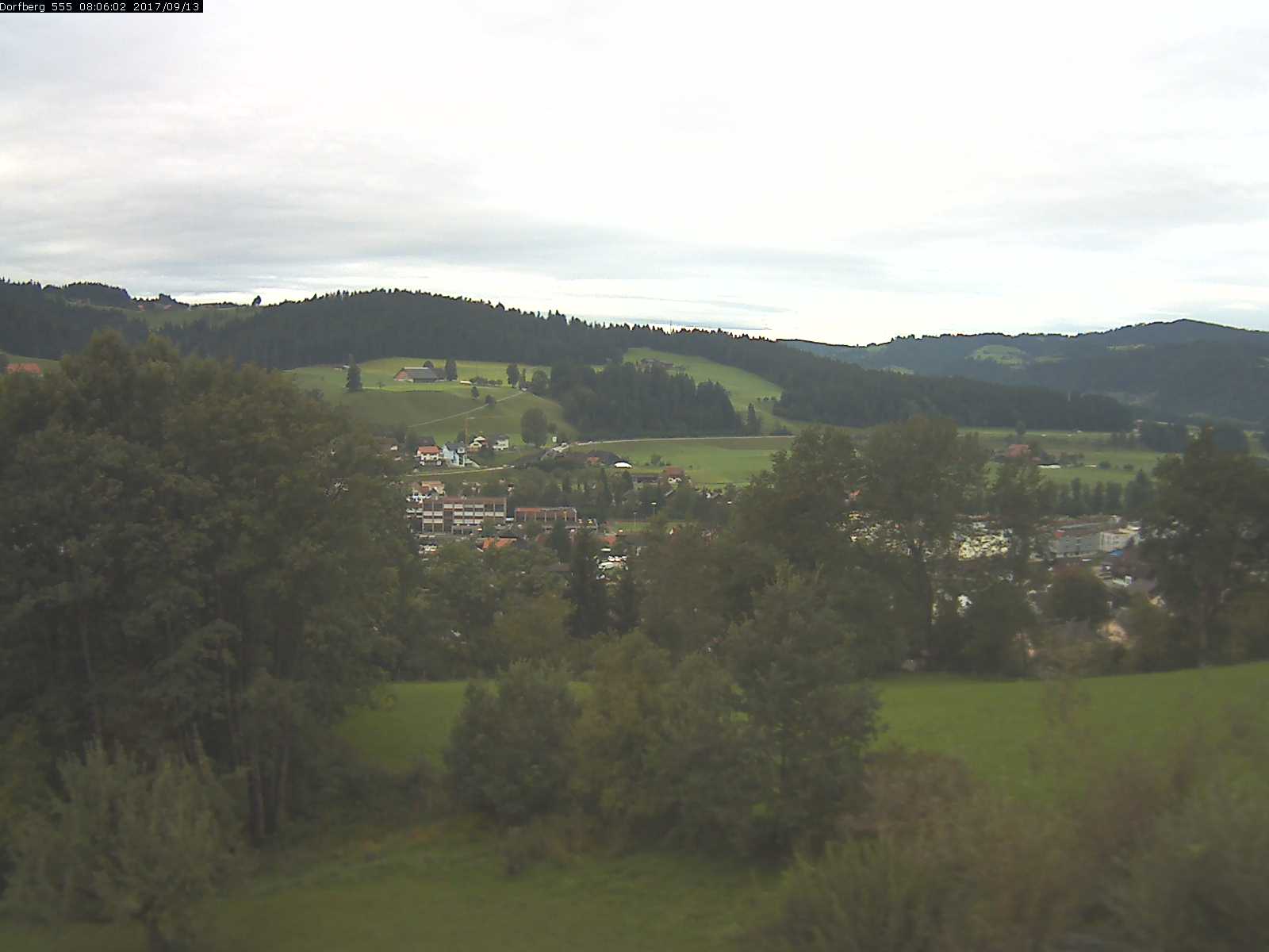 Webcam-Bild: Aussicht vom Dorfberg in Langnau 20170913-080601