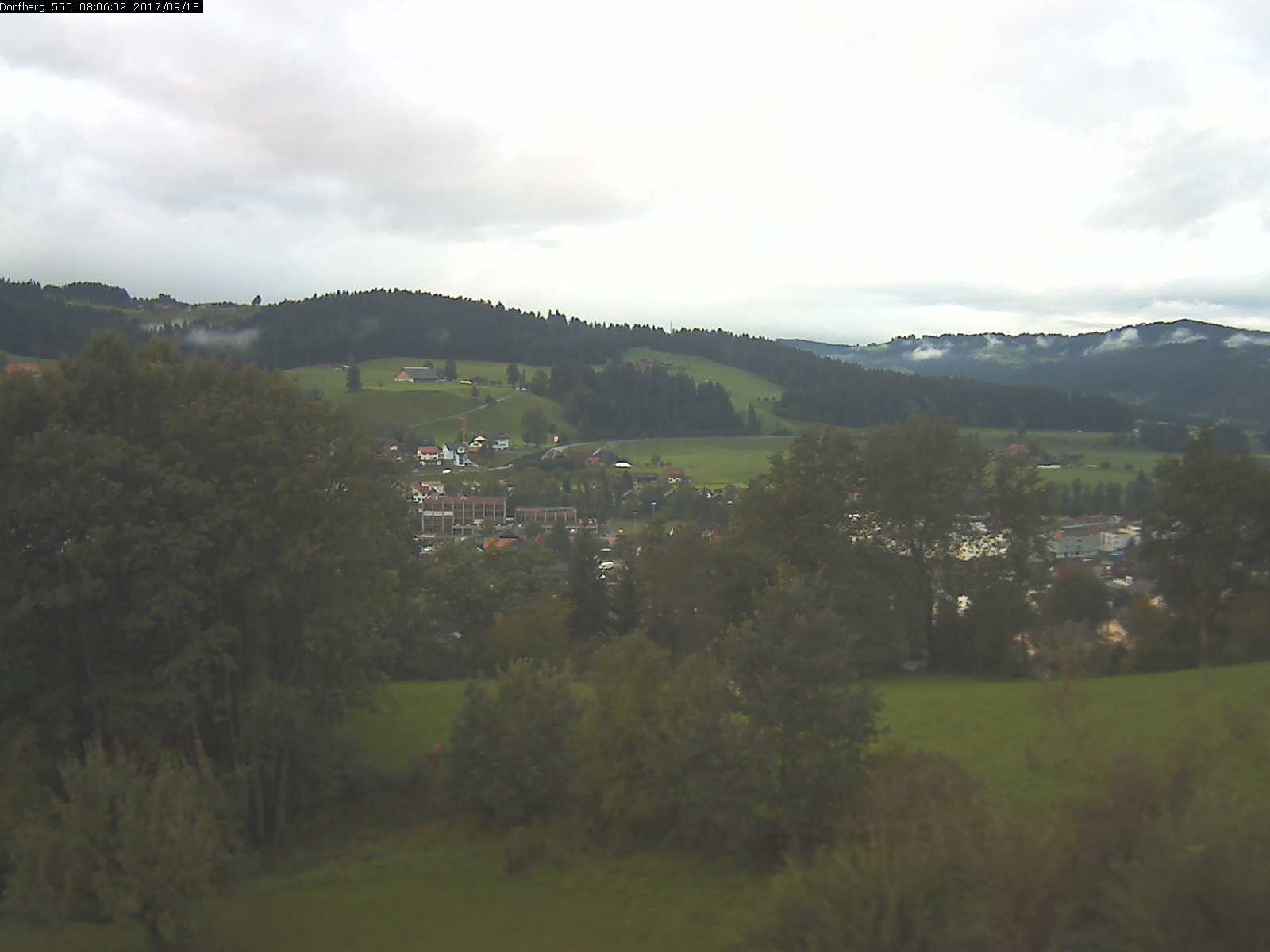 Webcam-Bild: Aussicht vom Dorfberg in Langnau 20170918-080601