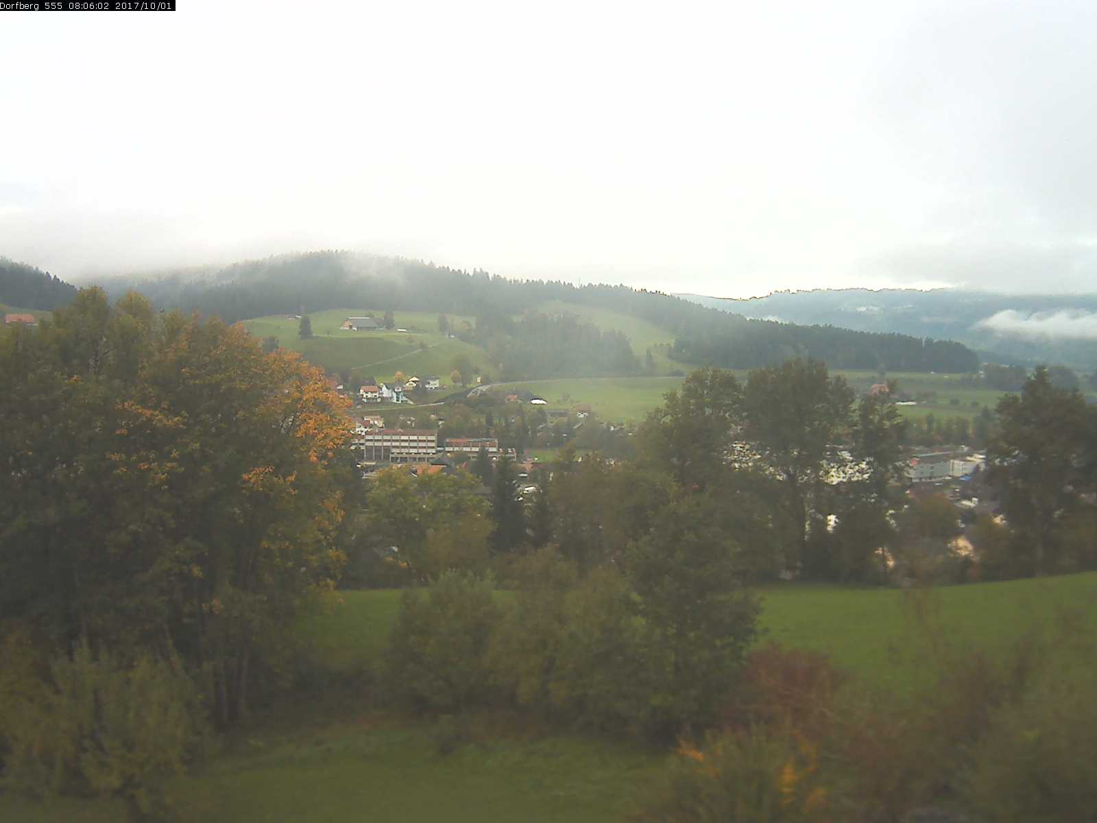 Webcam-Bild: Aussicht vom Dorfberg in Langnau 20171001-080601