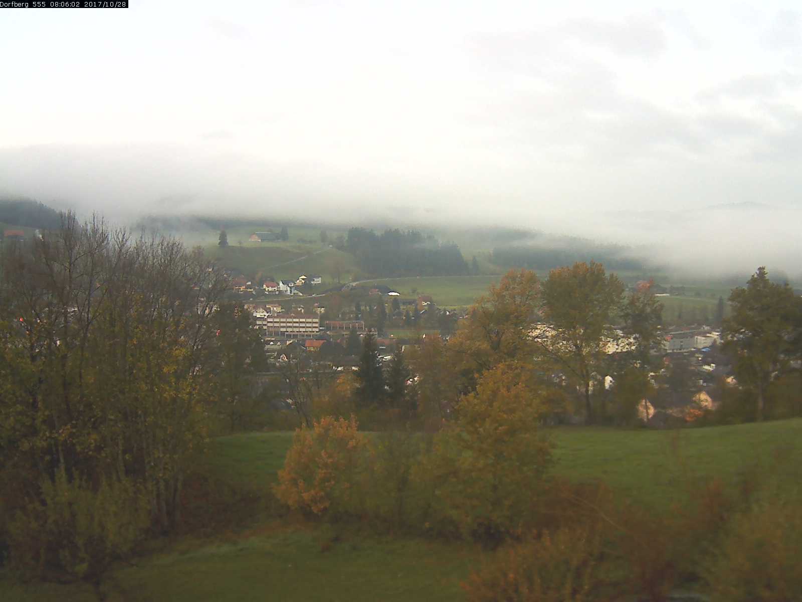 Webcam-Bild: Aussicht vom Dorfberg in Langnau 20171028-080601