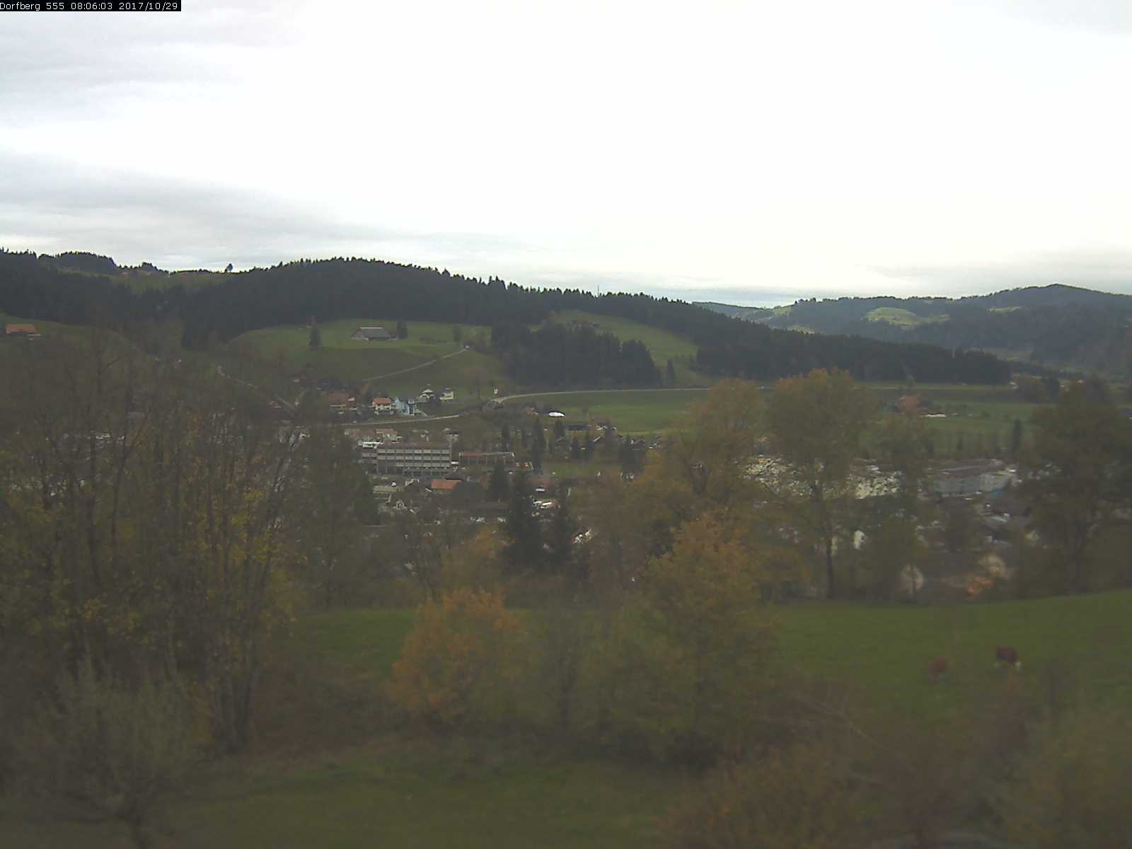 Webcam-Bild: Aussicht vom Dorfberg in Langnau 20171029-080601