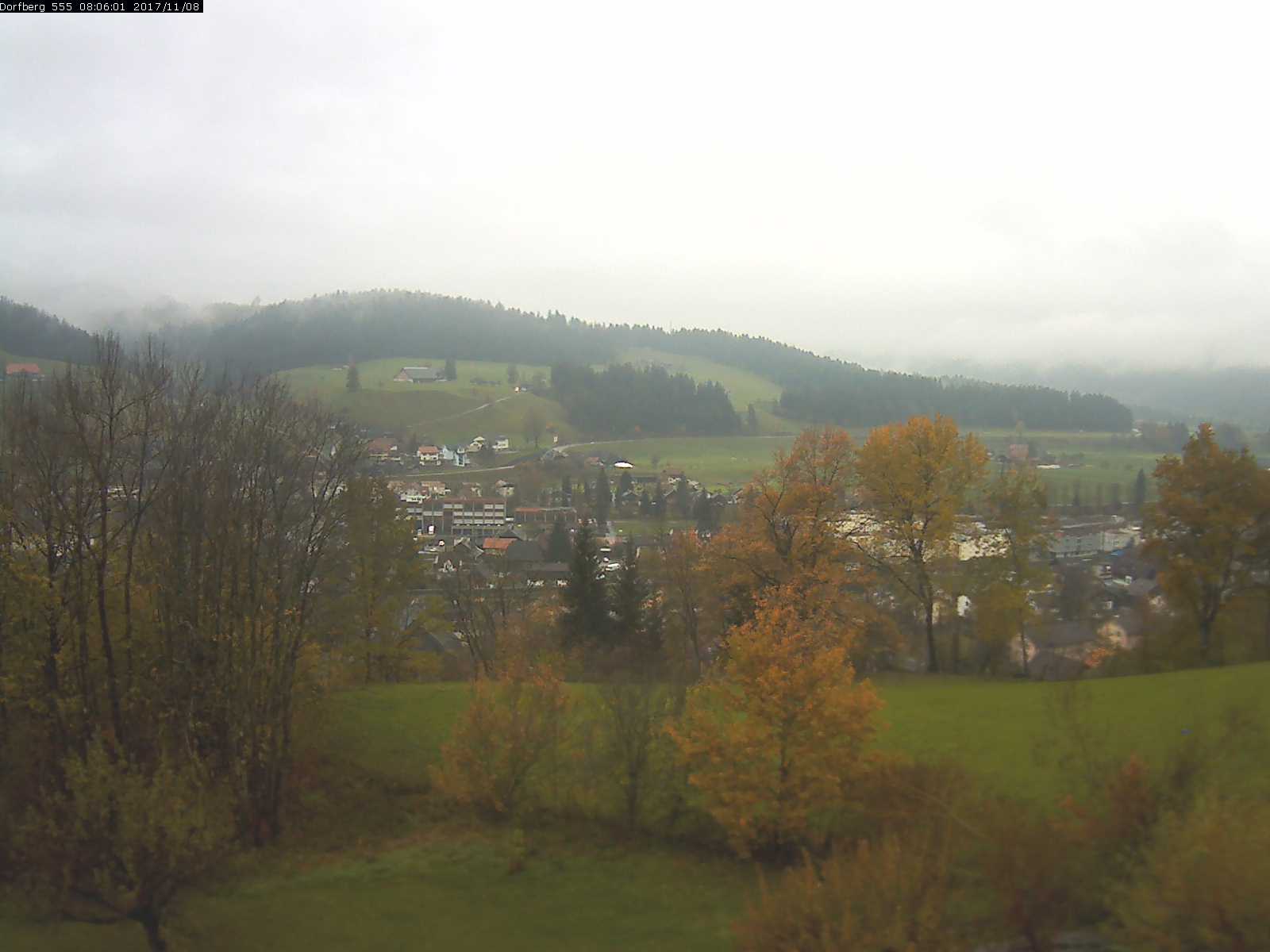 Webcam-Bild: Aussicht vom Dorfberg in Langnau 20171108-080601