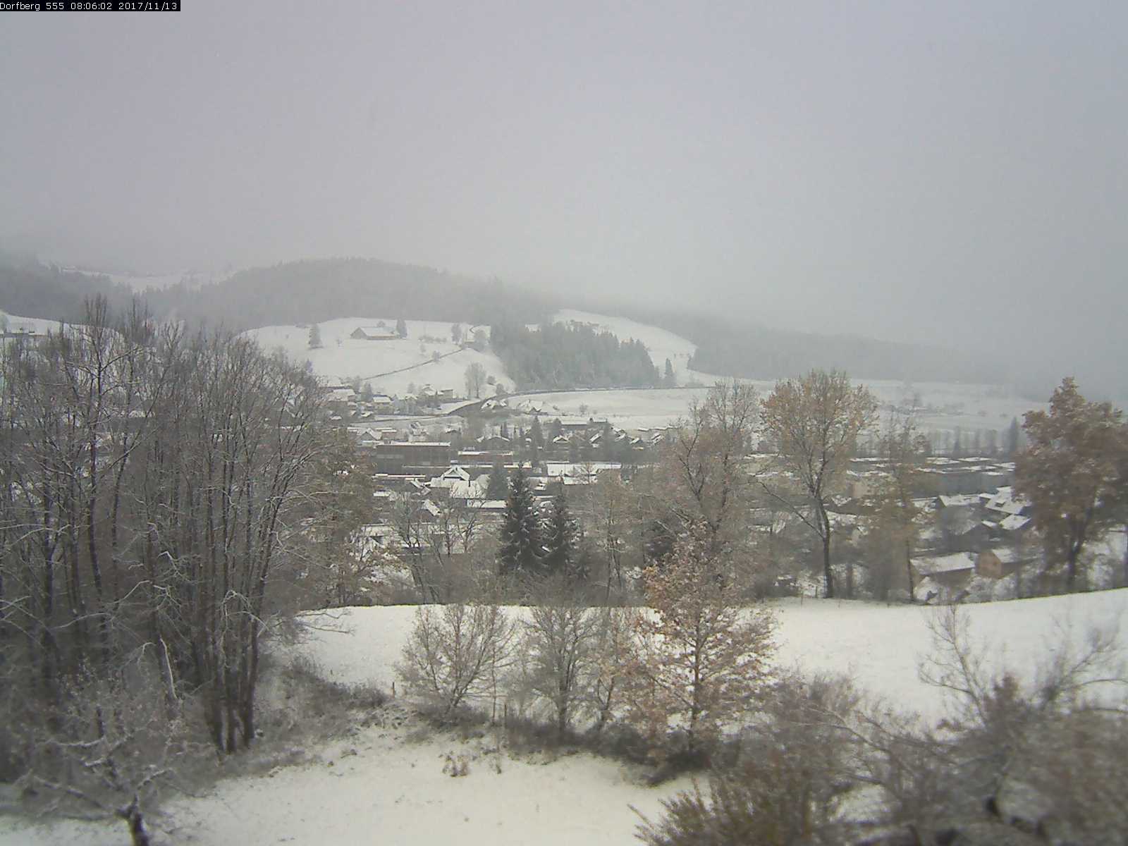Webcam-Bild: Aussicht vom Dorfberg in Langnau 20171113-080601
