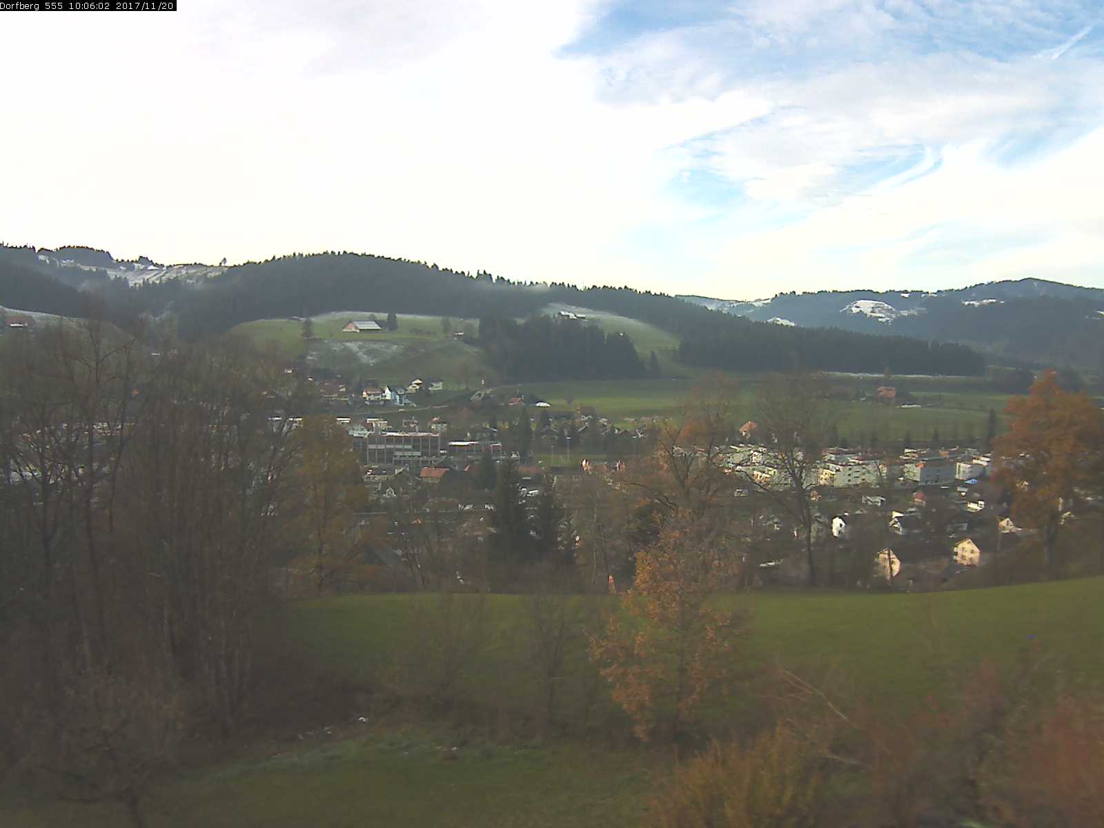 Webcam-Bild: Aussicht vom Dorfberg in Langnau 20171120-100601