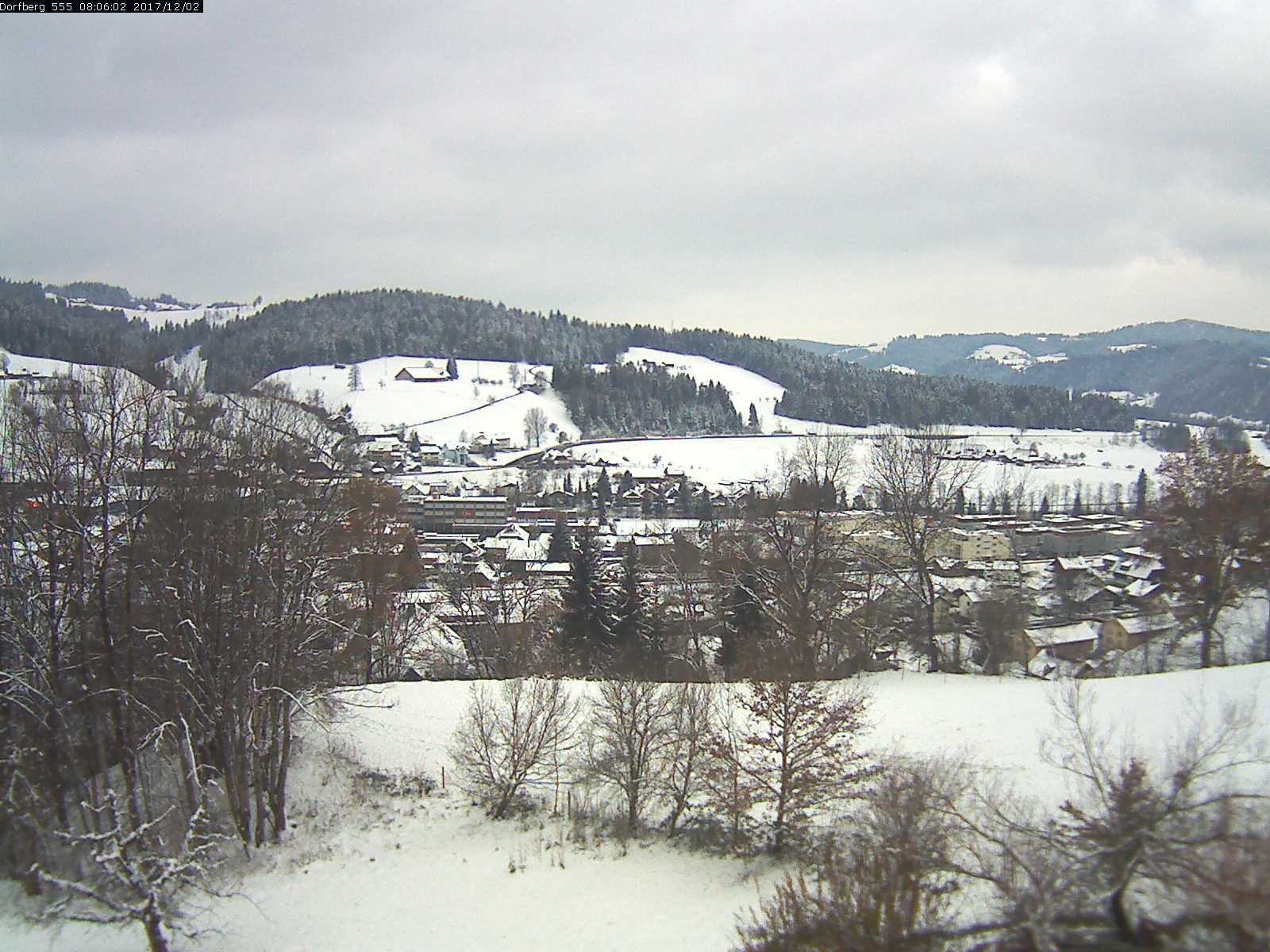 Webcam-Bild: Aussicht vom Dorfberg in Langnau 20171202-080602