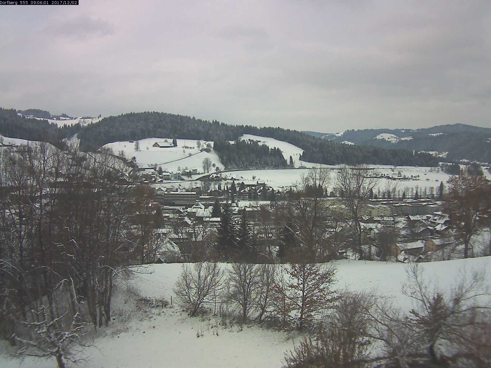 Webcam-Bild: Aussicht vom Dorfberg in Langnau 20171202-090601