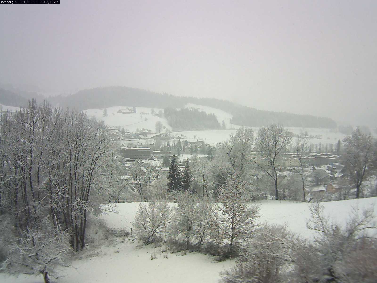 Webcam-Bild: Aussicht vom Dorfberg in Langnau 20171212-120601