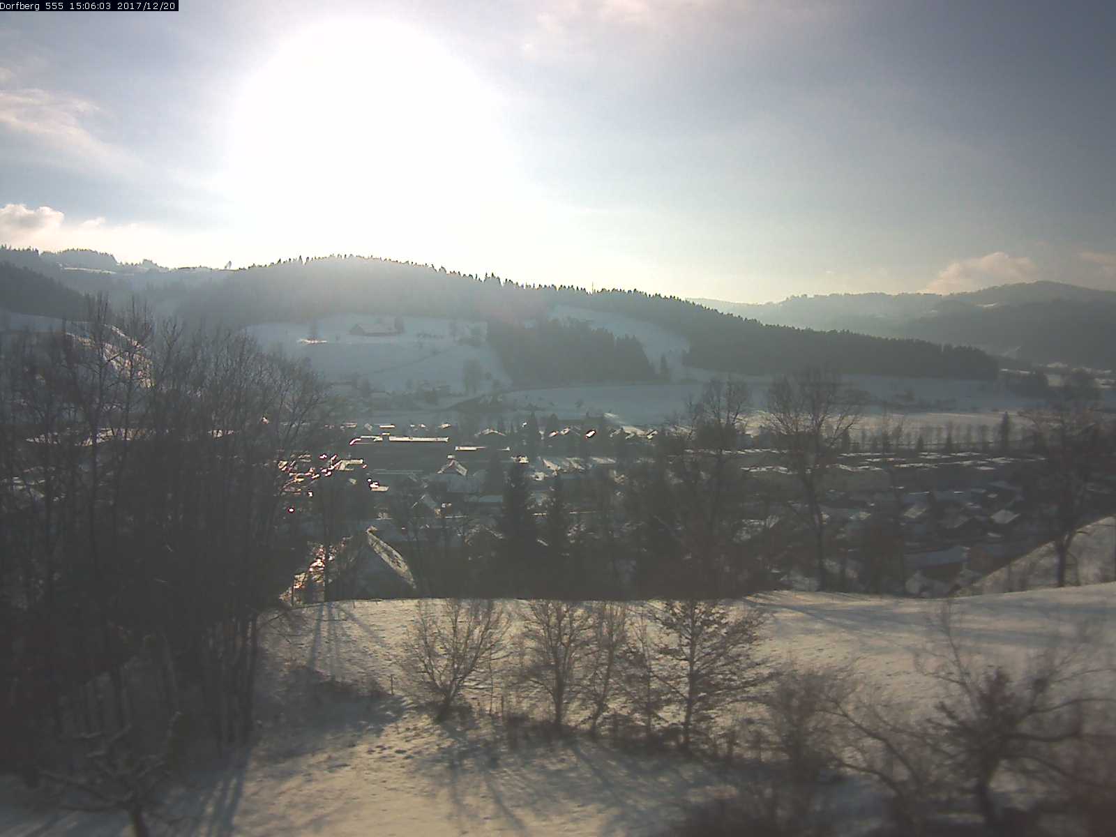Webcam-Bild: Aussicht vom Dorfberg in Langnau 20171220-150601