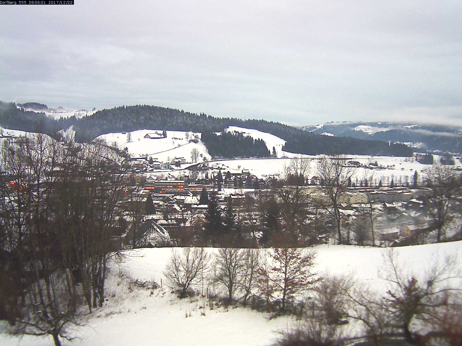 Webcam-Bild: Aussicht vom Dorfberg in Langnau 20171222-080601