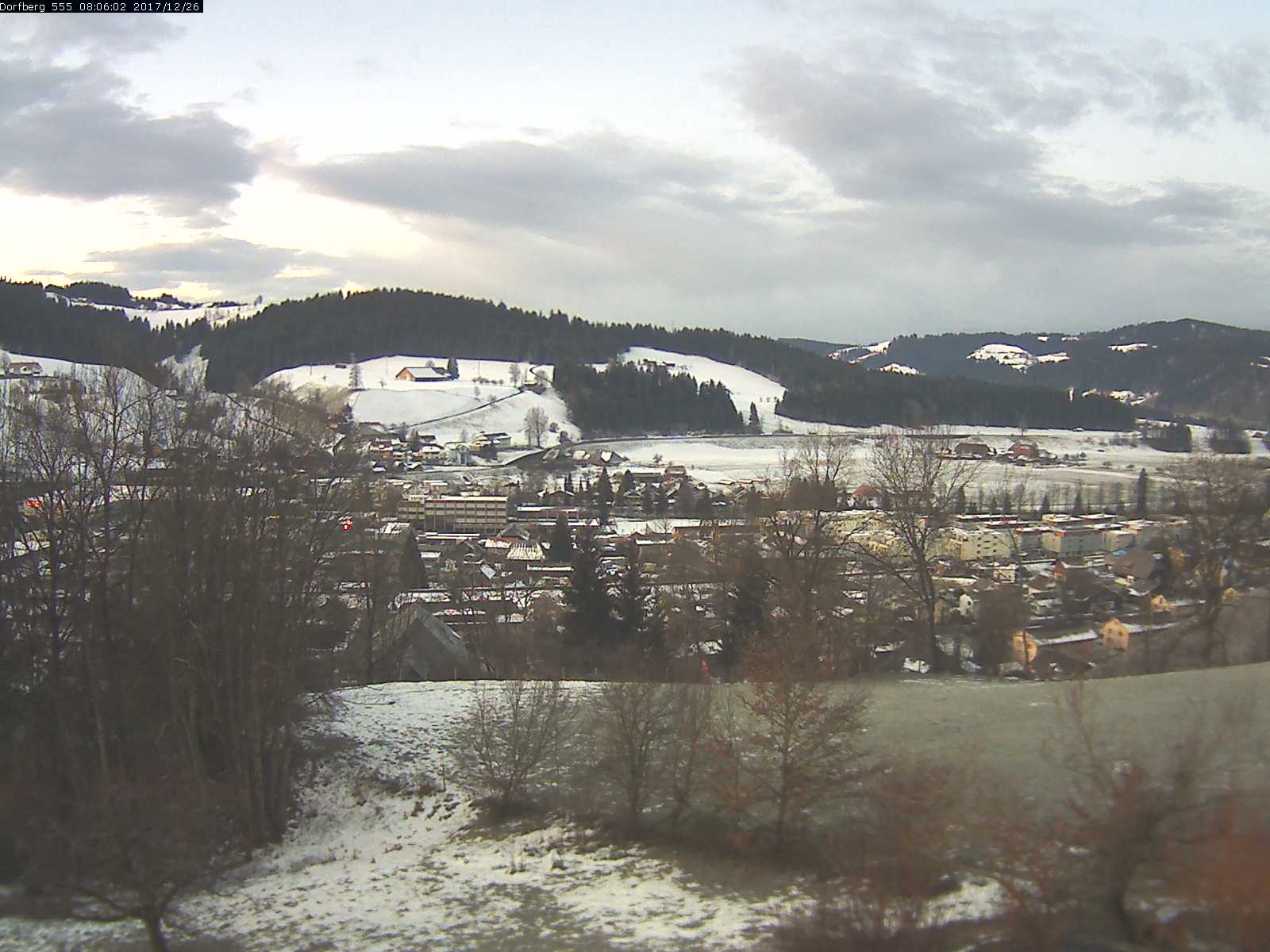 Webcam-Bild: Aussicht vom Dorfberg in Langnau 20171226-080601