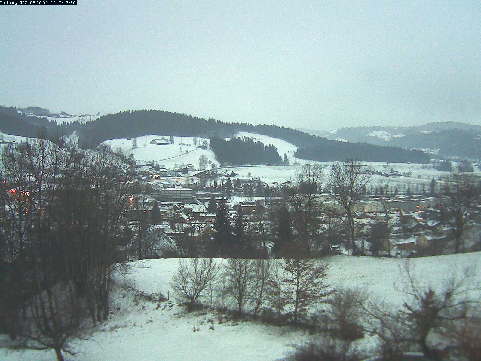 Webcam-Bild: Aussicht vom Dorfberg in Langnau 20171230-080601