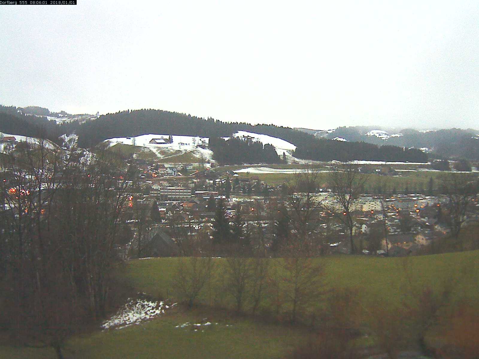 Webcam-Bild: Aussicht vom Dorfberg in Langnau 20180101-080601