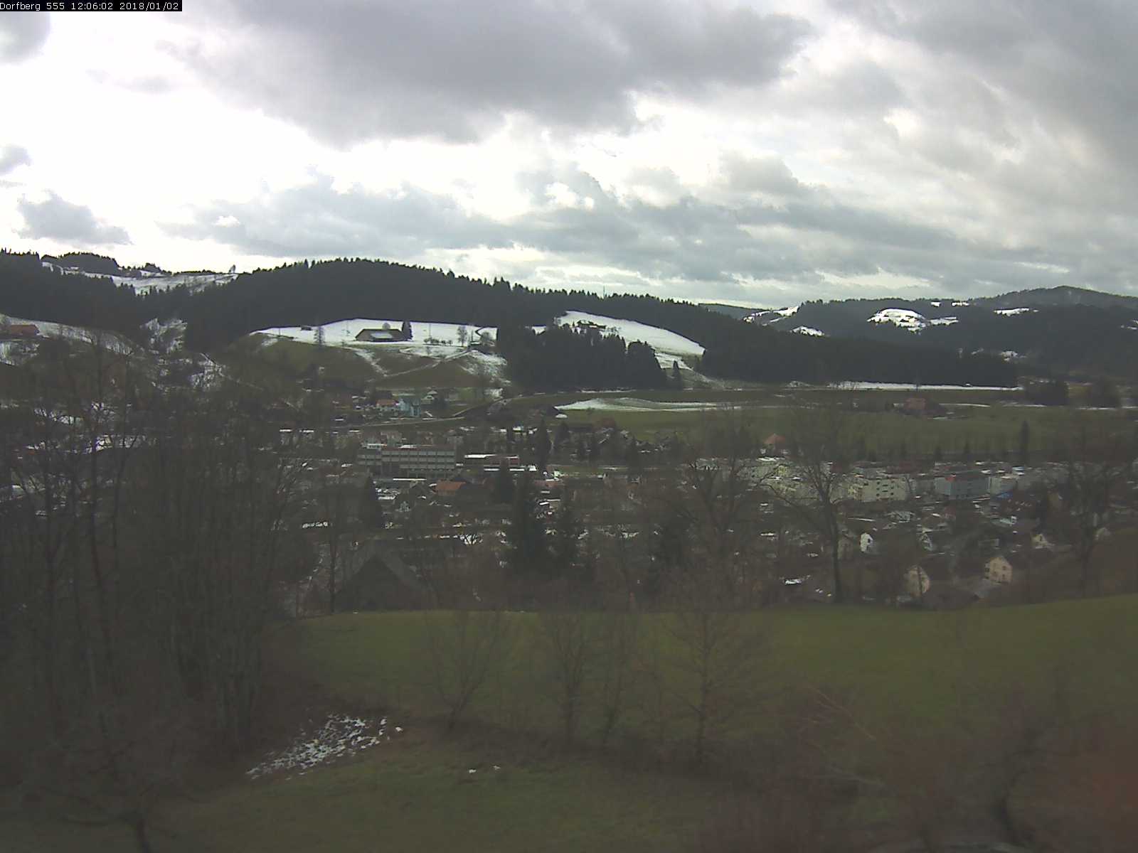 Webcam-Bild: Aussicht vom Dorfberg in Langnau 20180102-120601