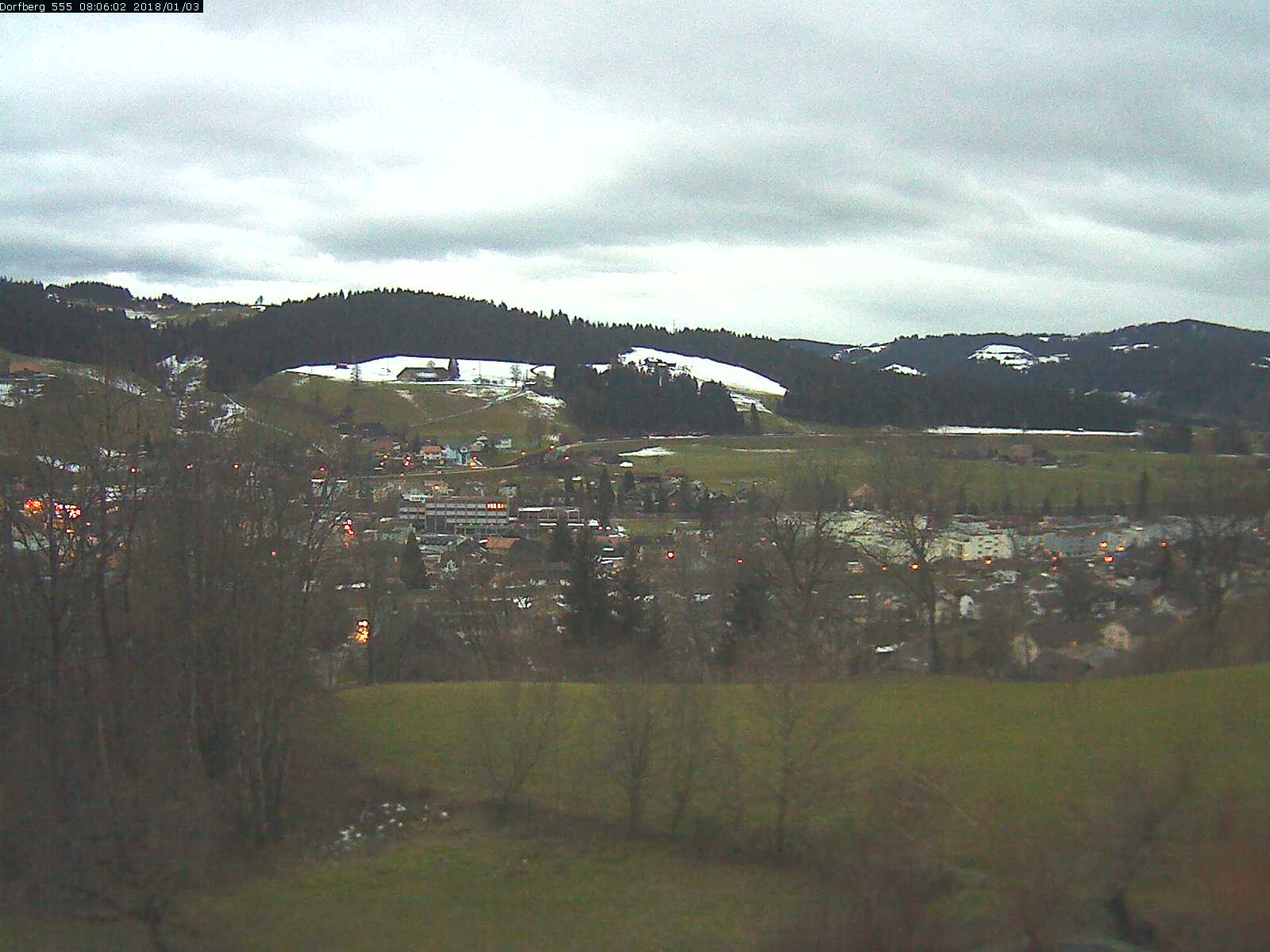 Webcam-Bild: Aussicht vom Dorfberg in Langnau 20180103-080601