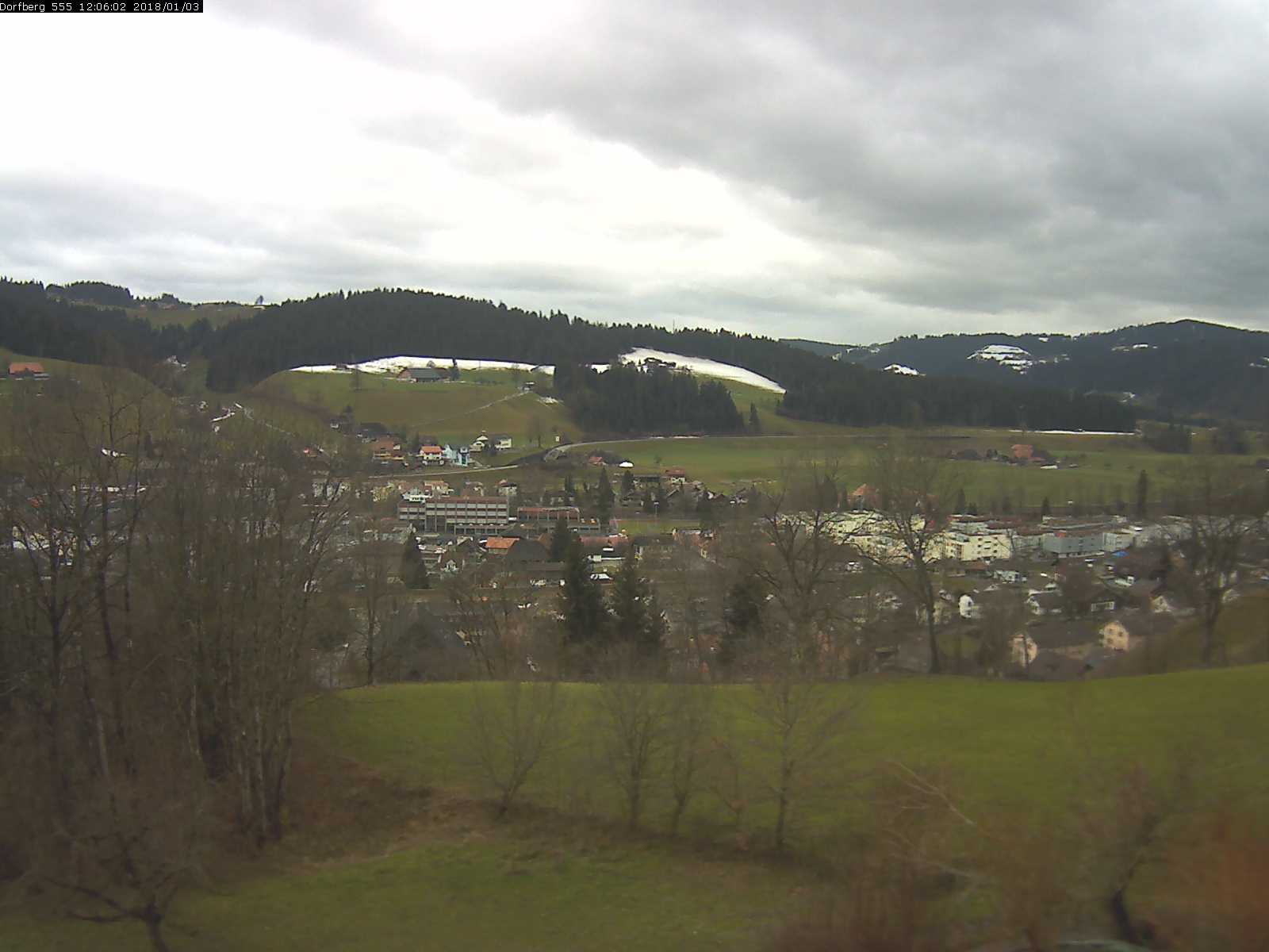 Webcam-Bild: Aussicht vom Dorfberg in Langnau 20180103-120601