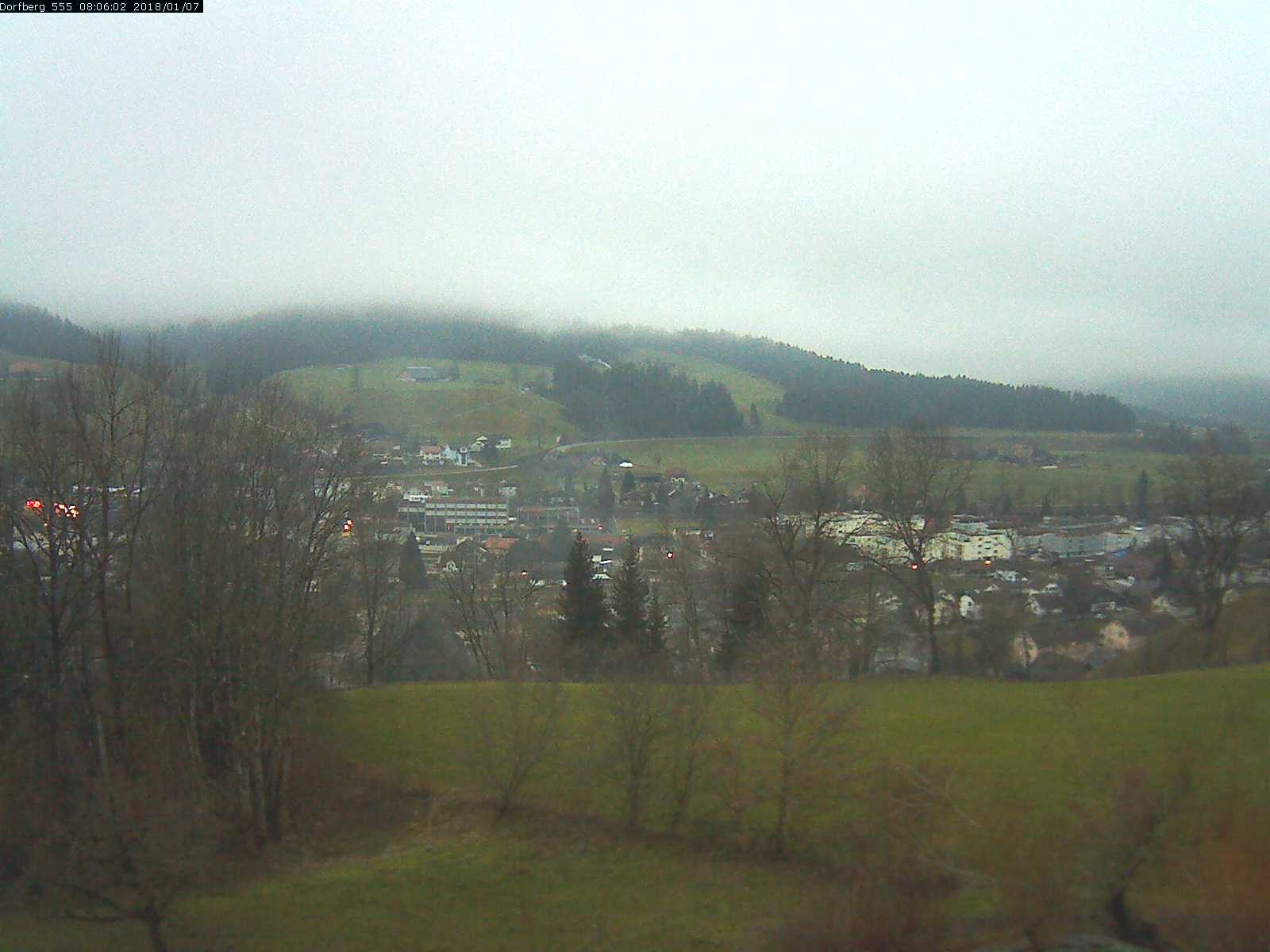 Webcam-Bild: Aussicht vom Dorfberg in Langnau 20180107-080601