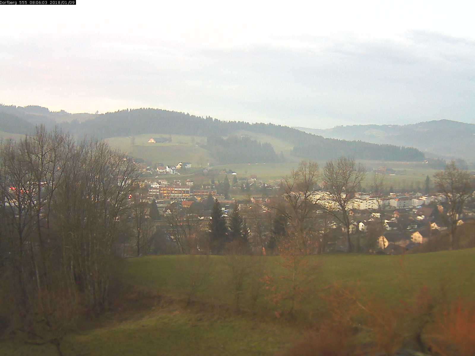 Webcam-Bild: Aussicht vom Dorfberg in Langnau 20180109-080601
