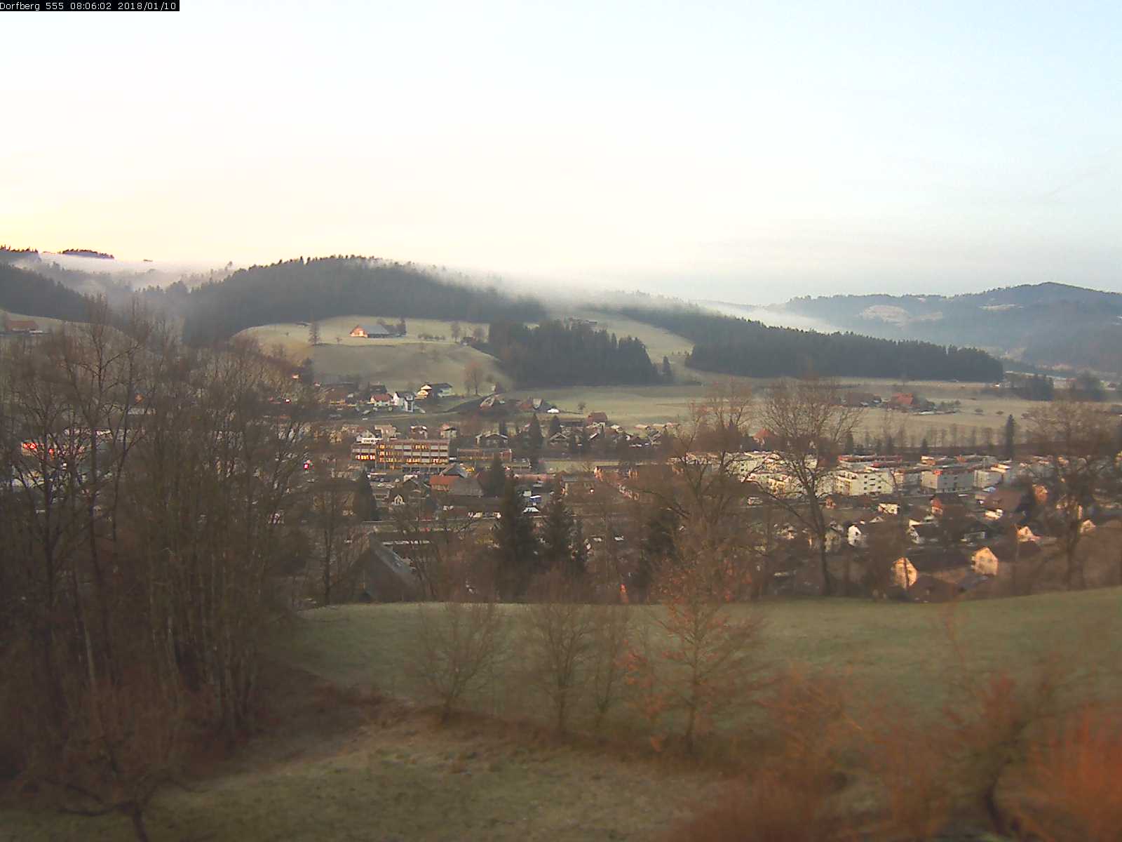 Webcam-Bild: Aussicht vom Dorfberg in Langnau 20180110-080601
