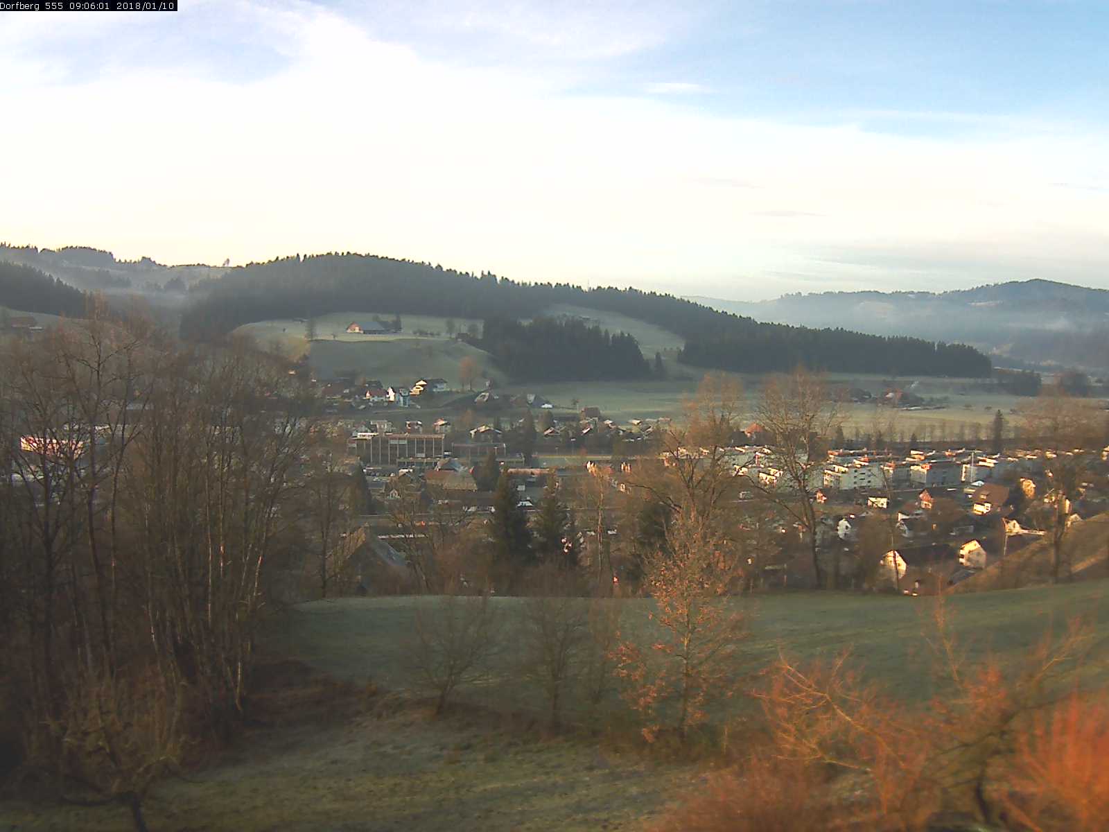 Webcam-Bild: Aussicht vom Dorfberg in Langnau 20180110-090601