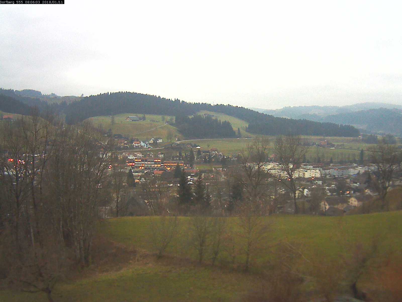 Webcam-Bild: Aussicht vom Dorfberg in Langnau 20180111-080601