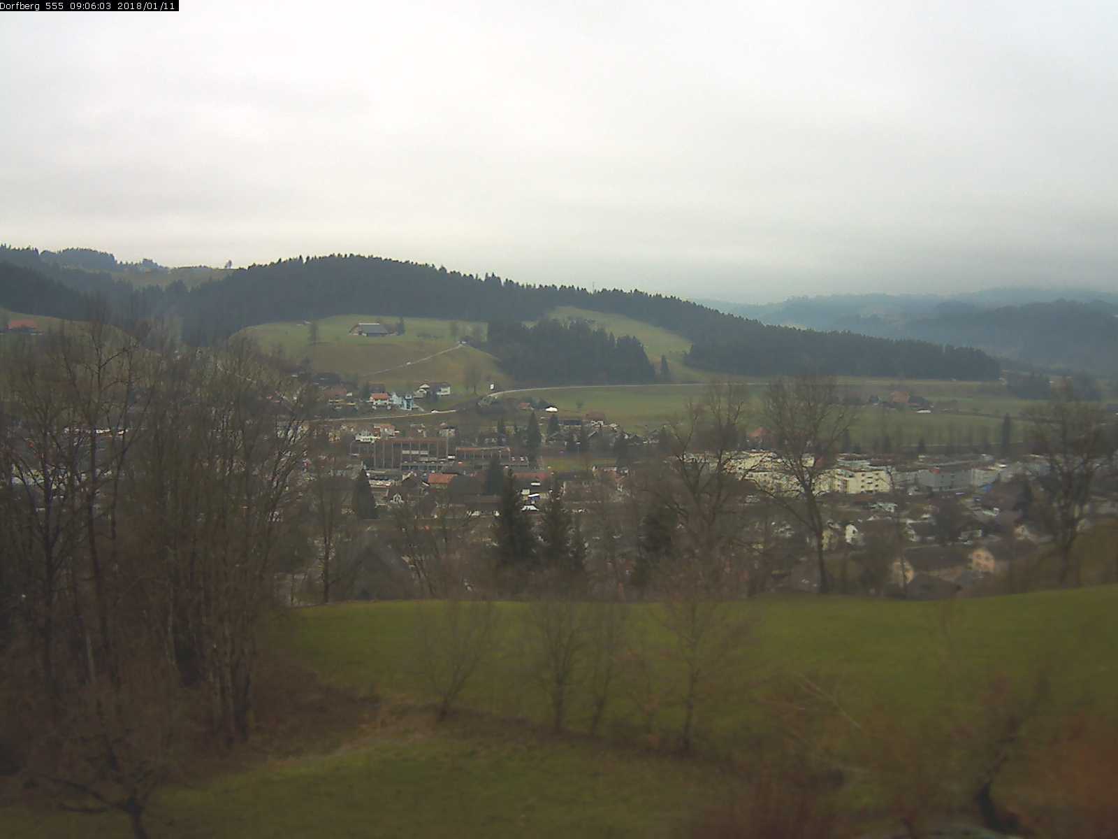 Webcam-Bild: Aussicht vom Dorfberg in Langnau 20180111-090601