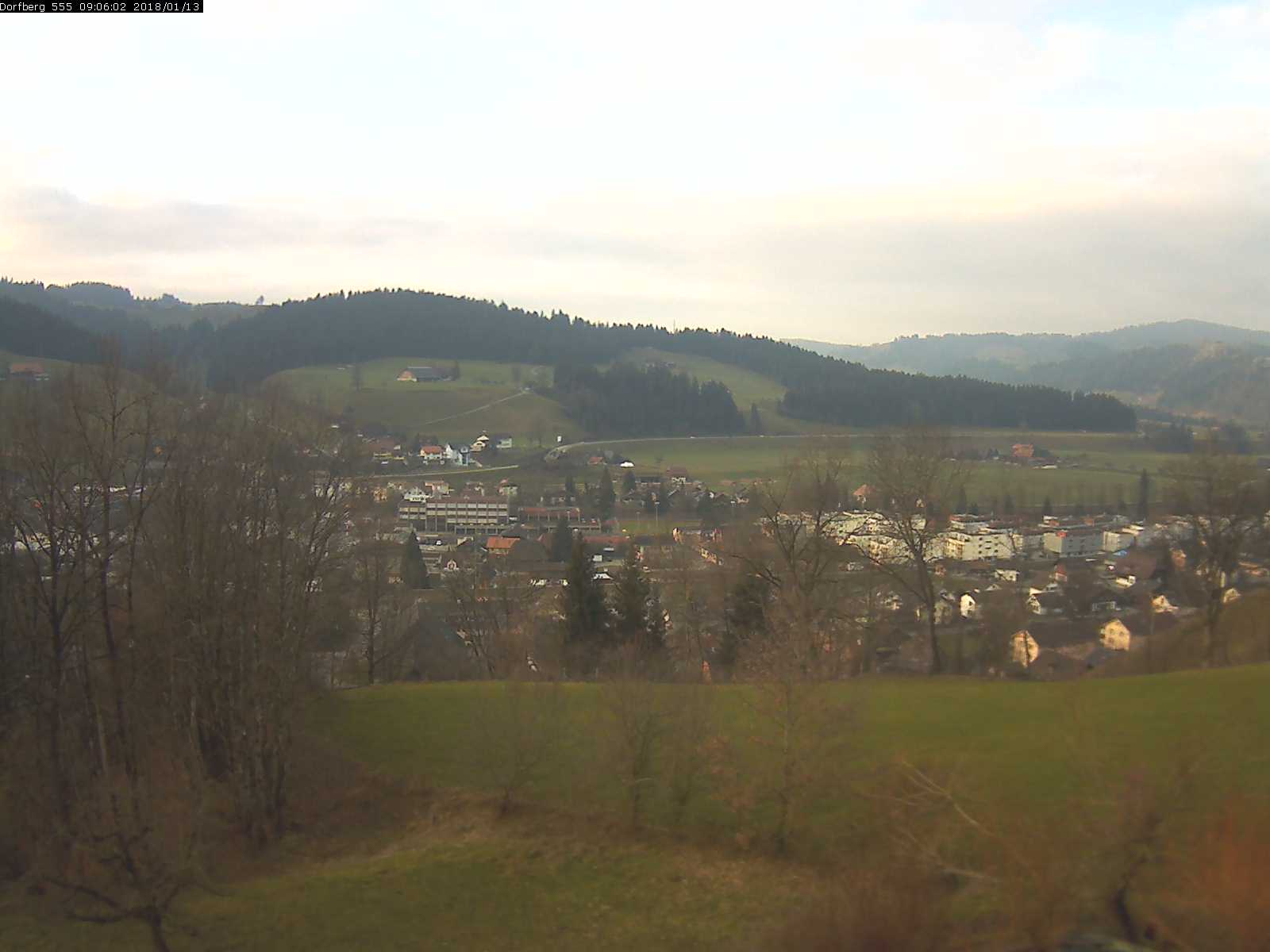 Webcam-Bild: Aussicht vom Dorfberg in Langnau 20180113-090601