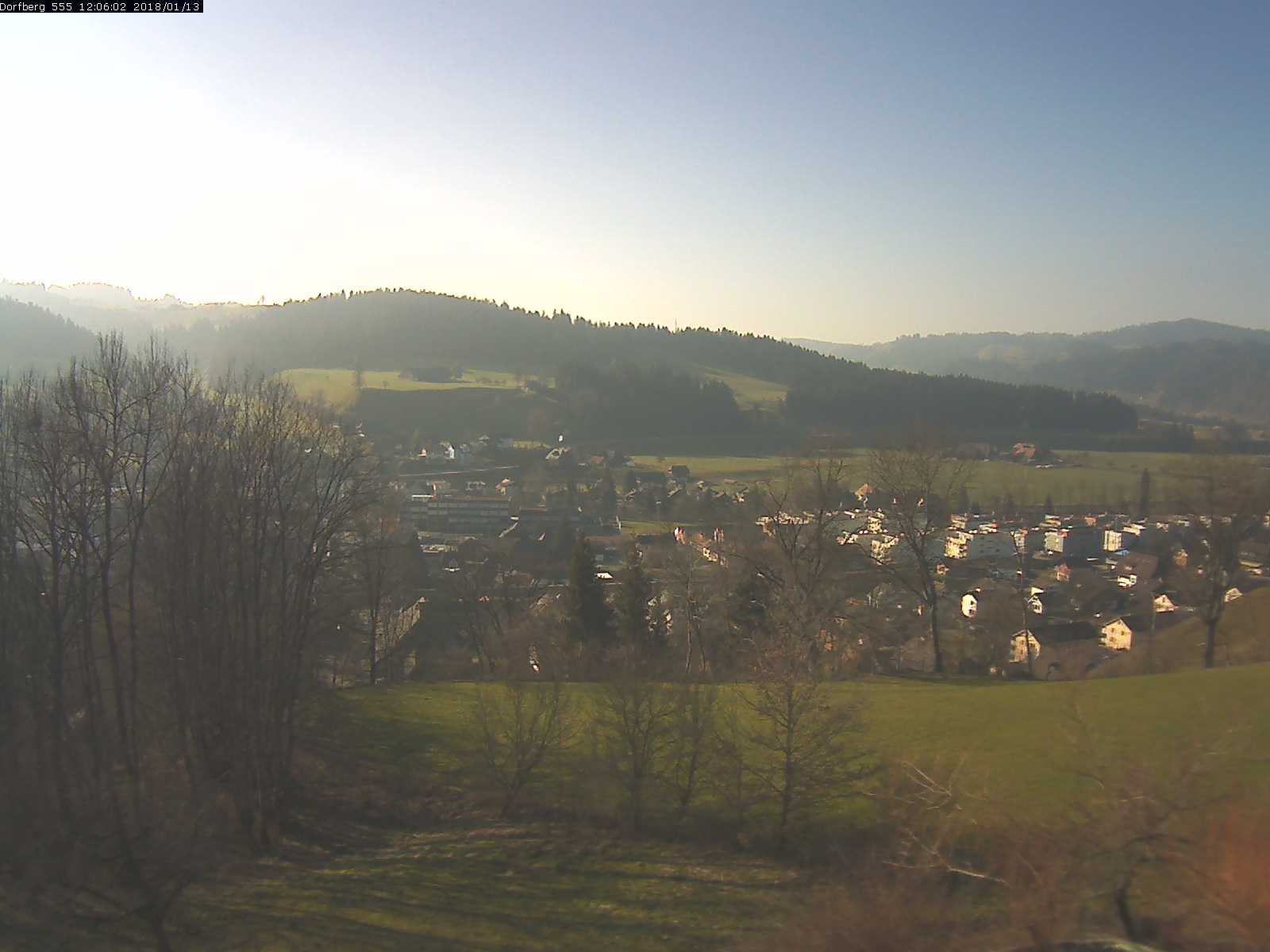 Webcam-Bild: Aussicht vom Dorfberg in Langnau 20180113-120601