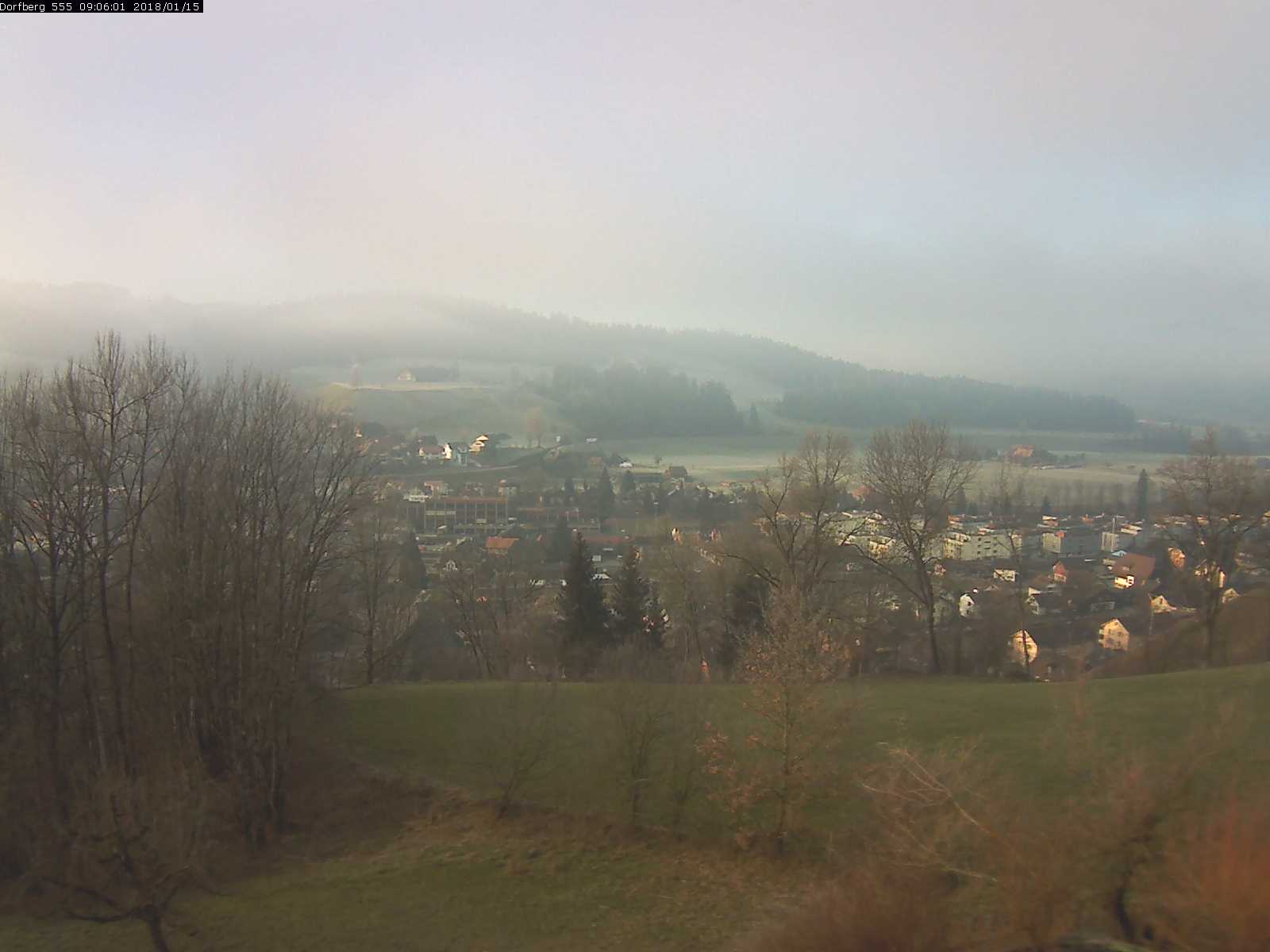 Webcam-Bild: Aussicht vom Dorfberg in Langnau 20180115-090601