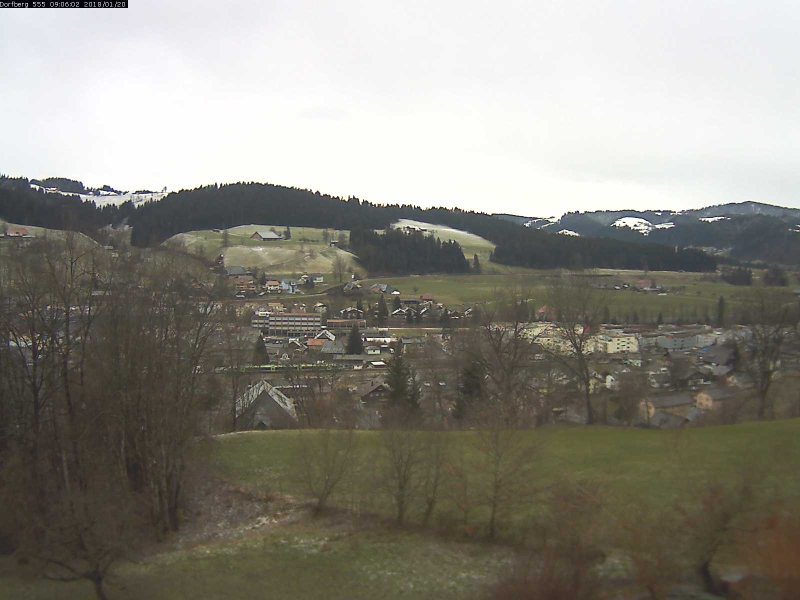 Webcam-Bild: Aussicht vom Dorfberg in Langnau 20180120-090601