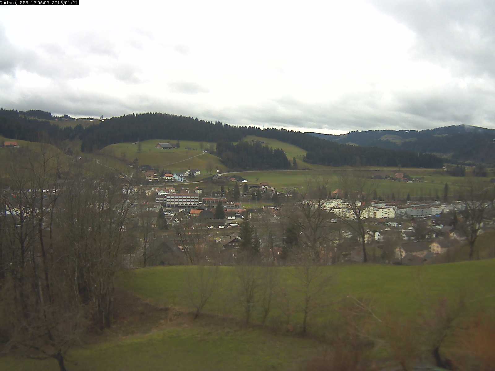Webcam-Bild: Aussicht vom Dorfberg in Langnau 20180121-120601